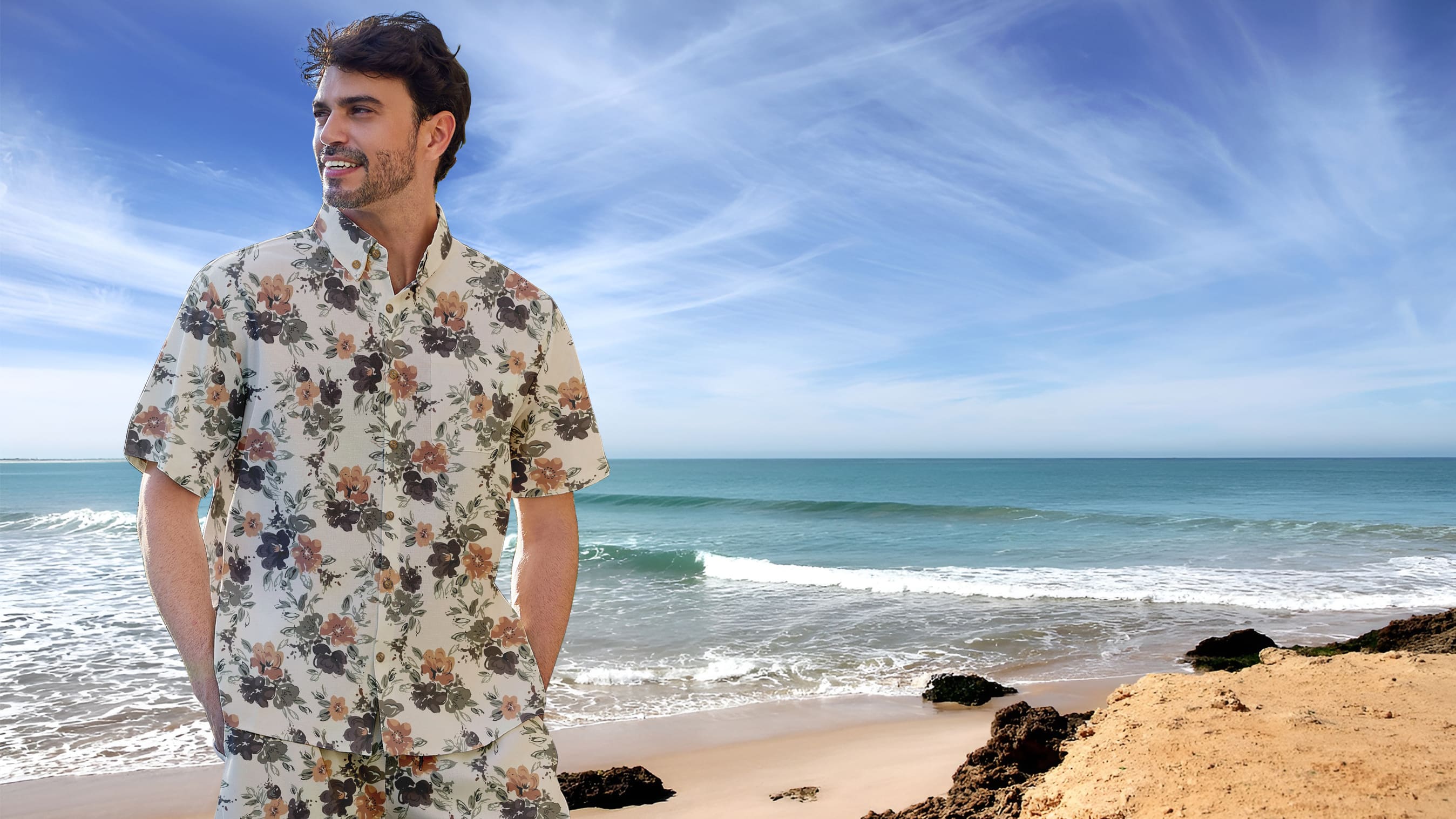 hawaiian christmas dress up ideas Santa Tropical Christmas Dress For Women Long Dress