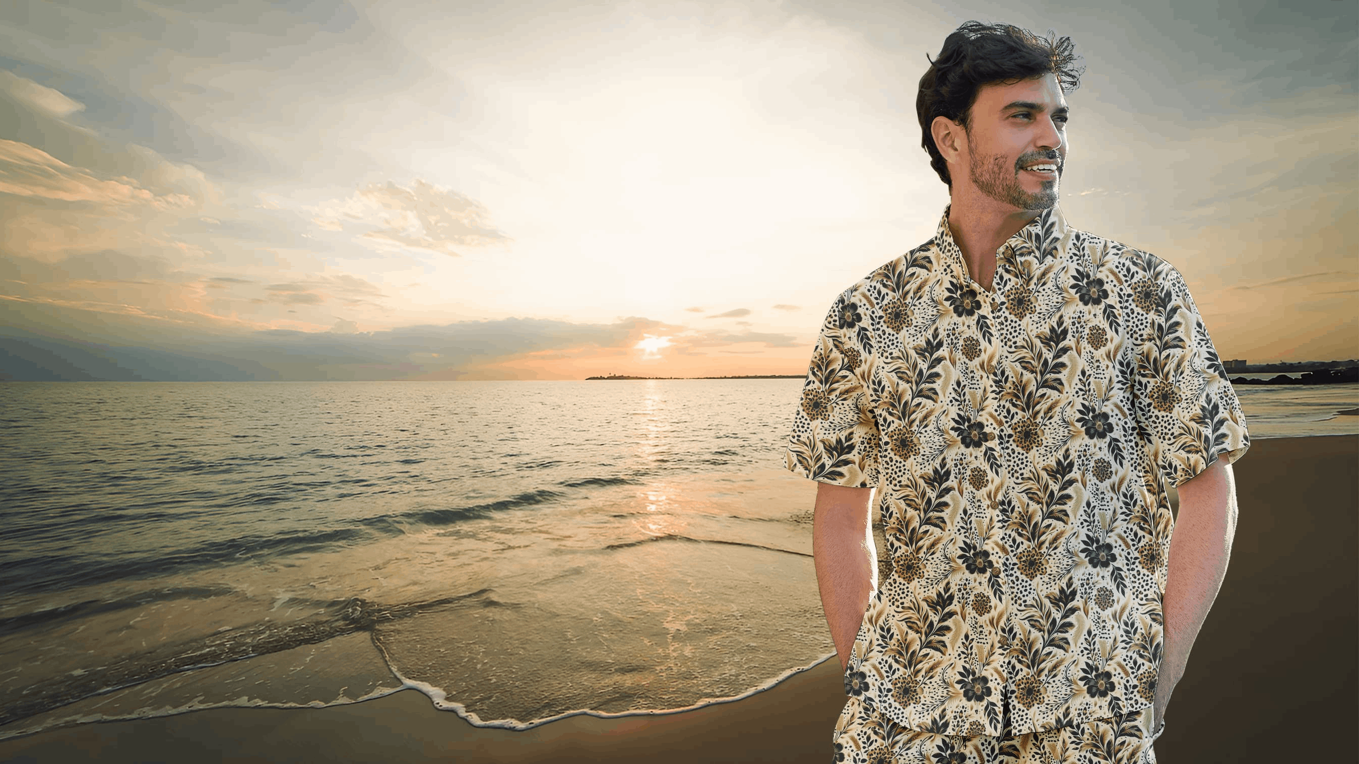 Hawaiian shirt wedding