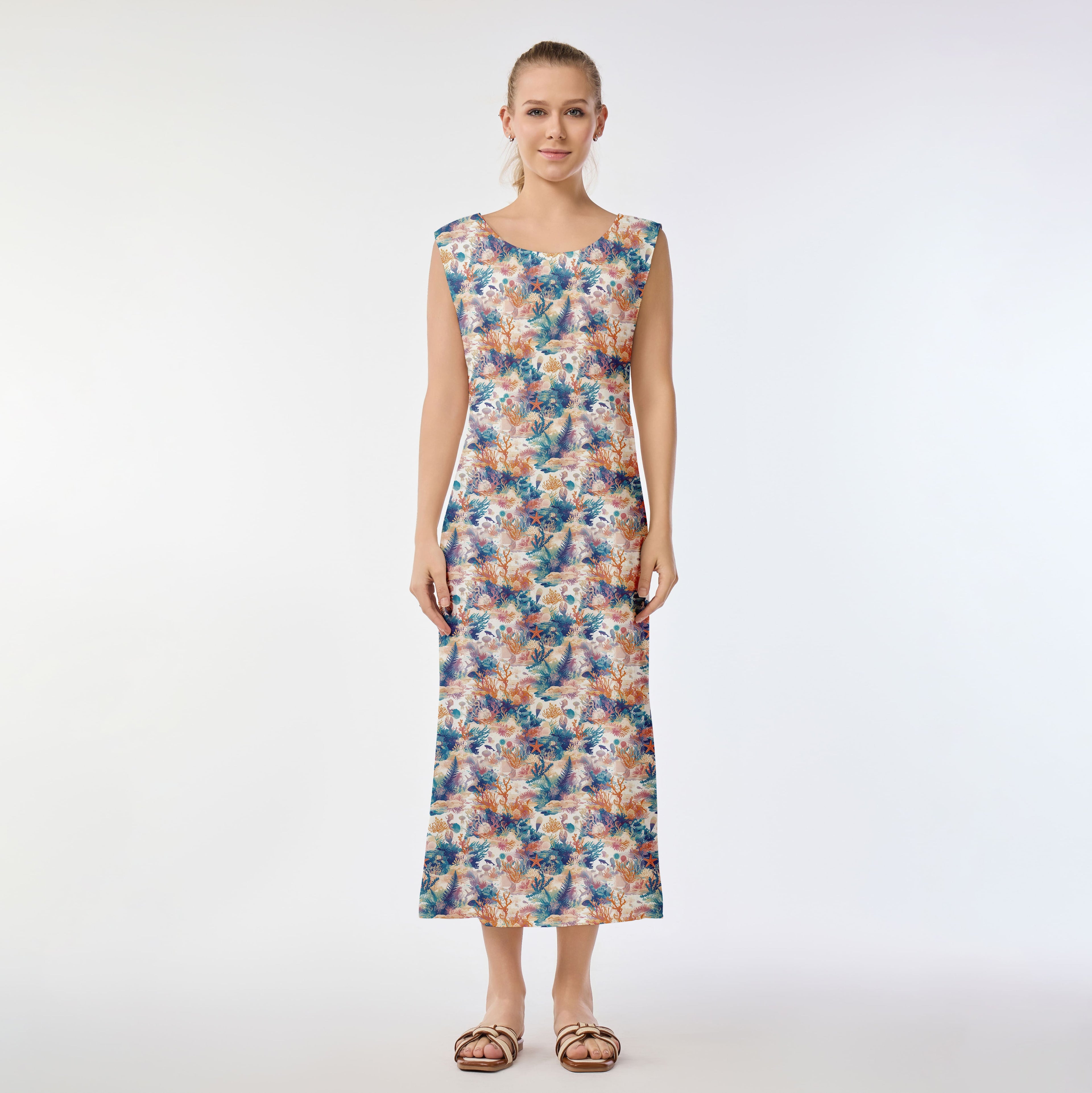 Seascape Serenity Muumuu Dress