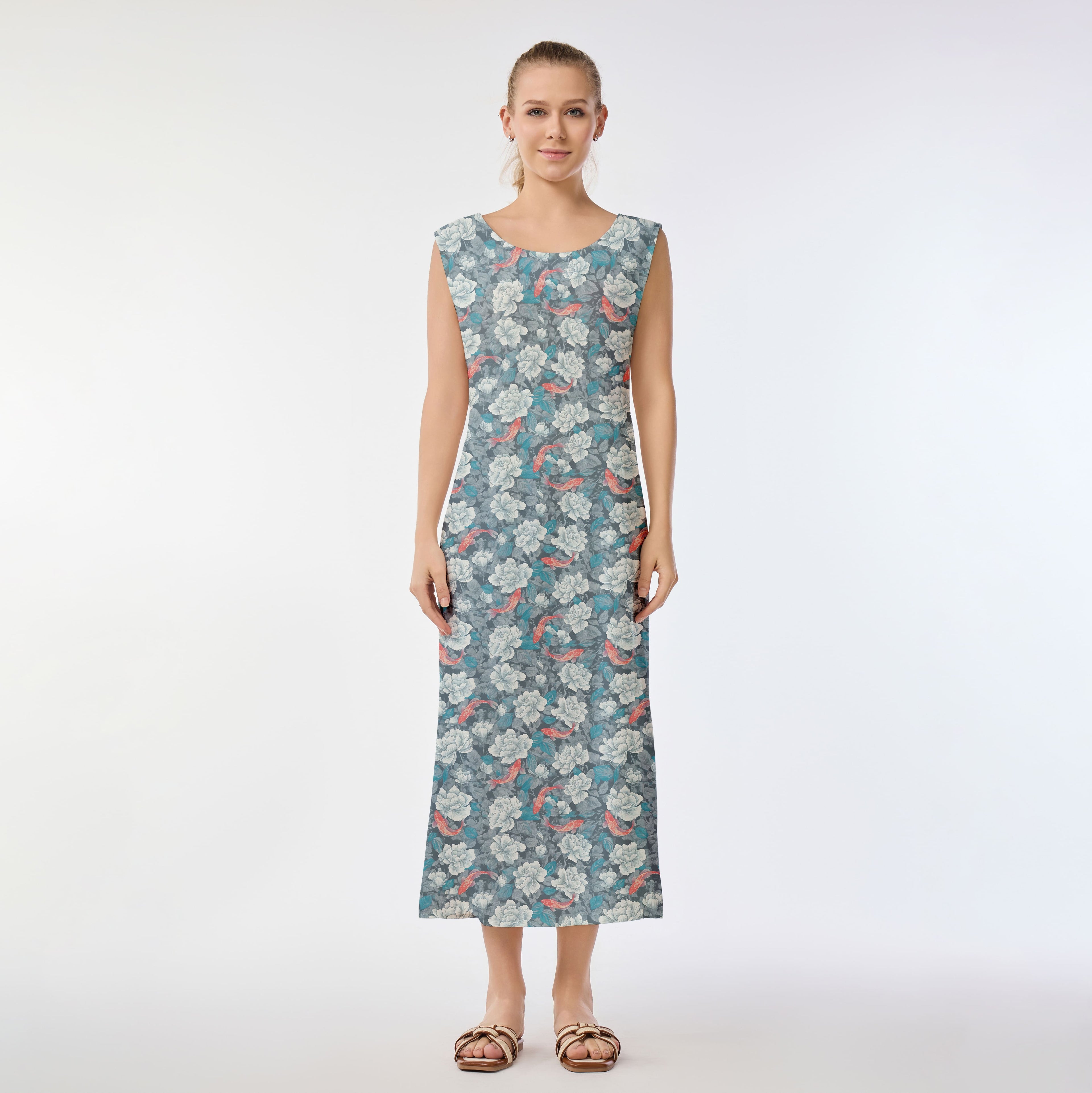 Koi Serenity Muumuu Dress
