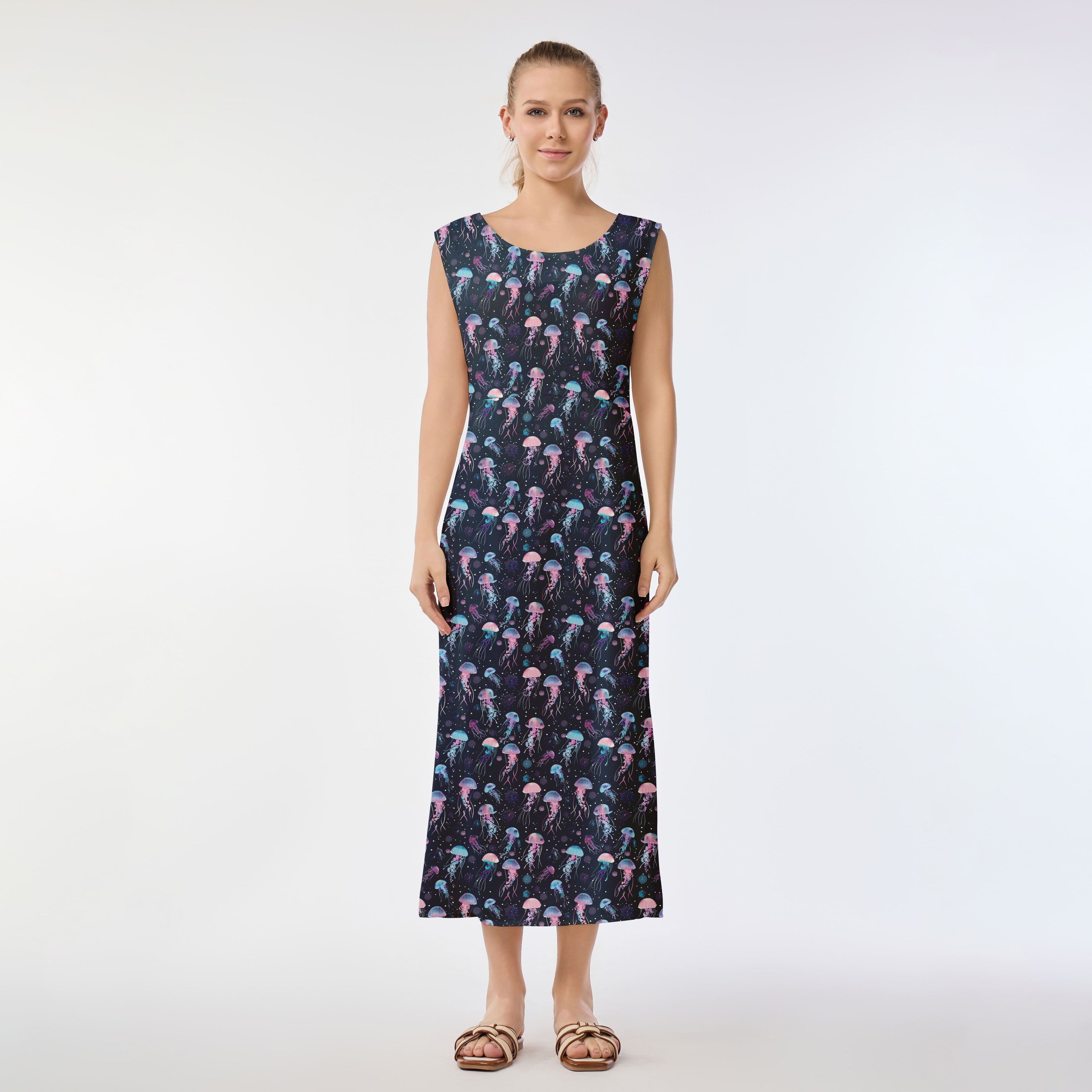 Celestial Jelly Muumuu Dress