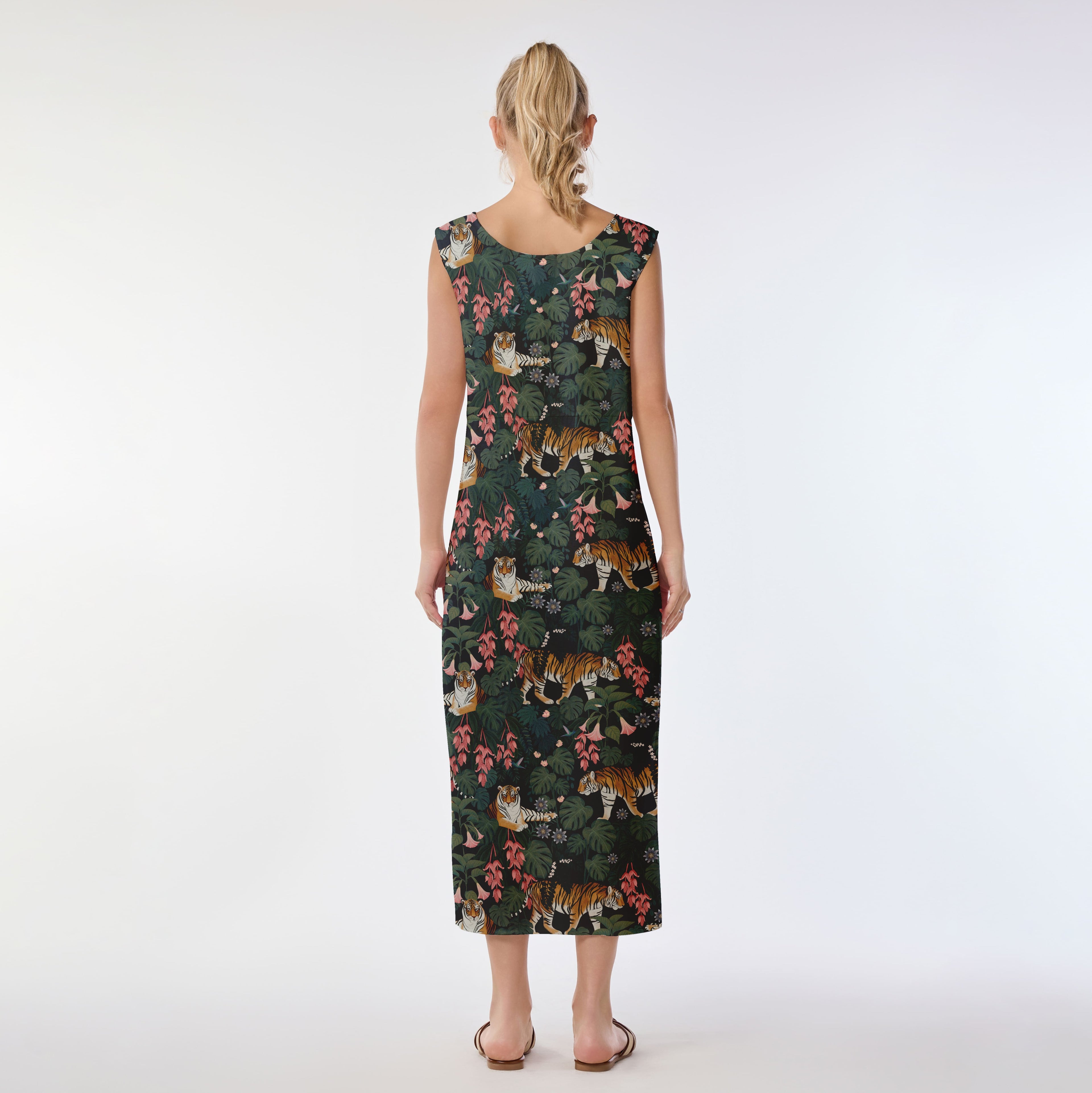 Jungle Majesty Muumuu Dress