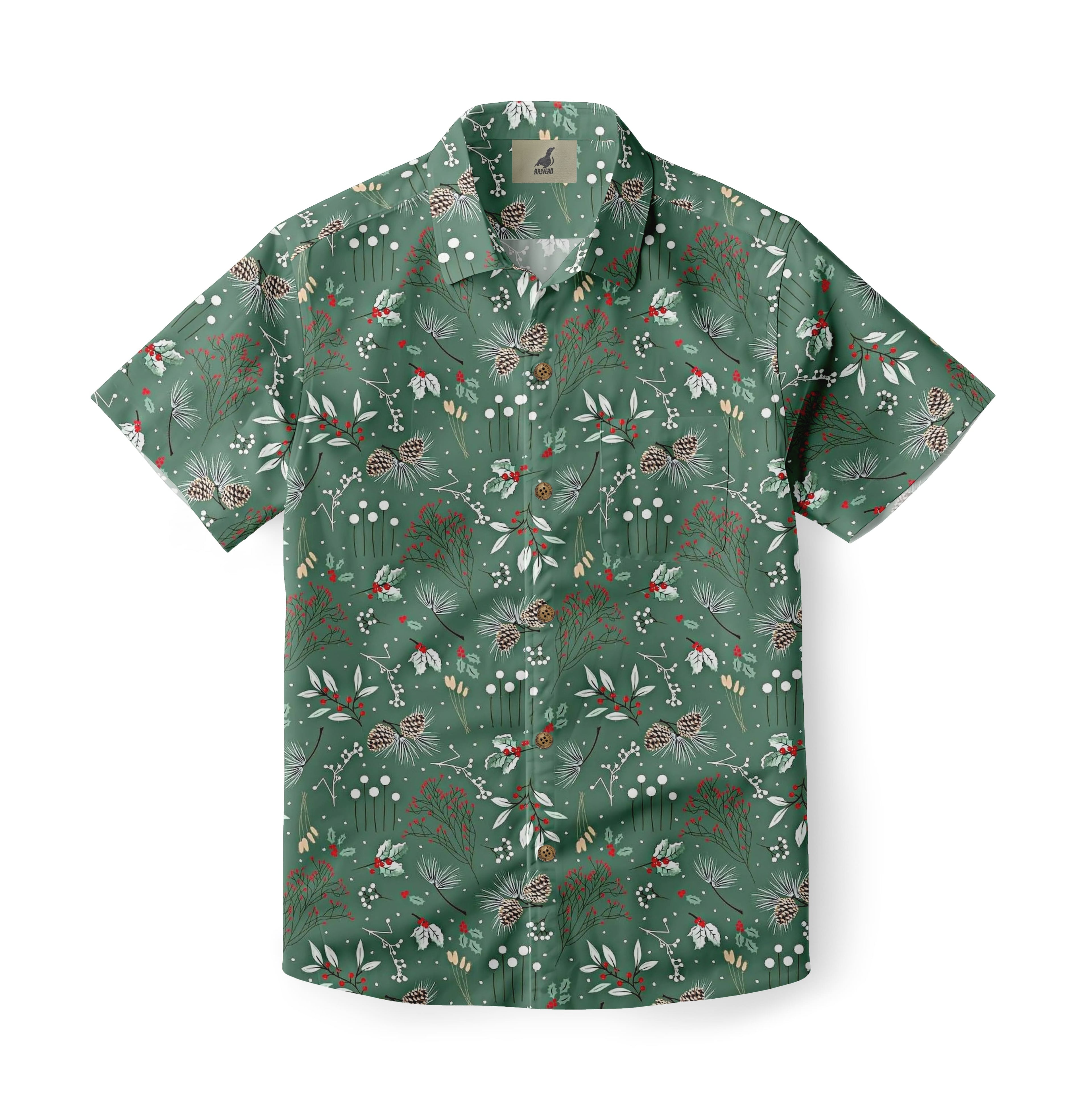 Holly Botanical Hawaiian Shirt