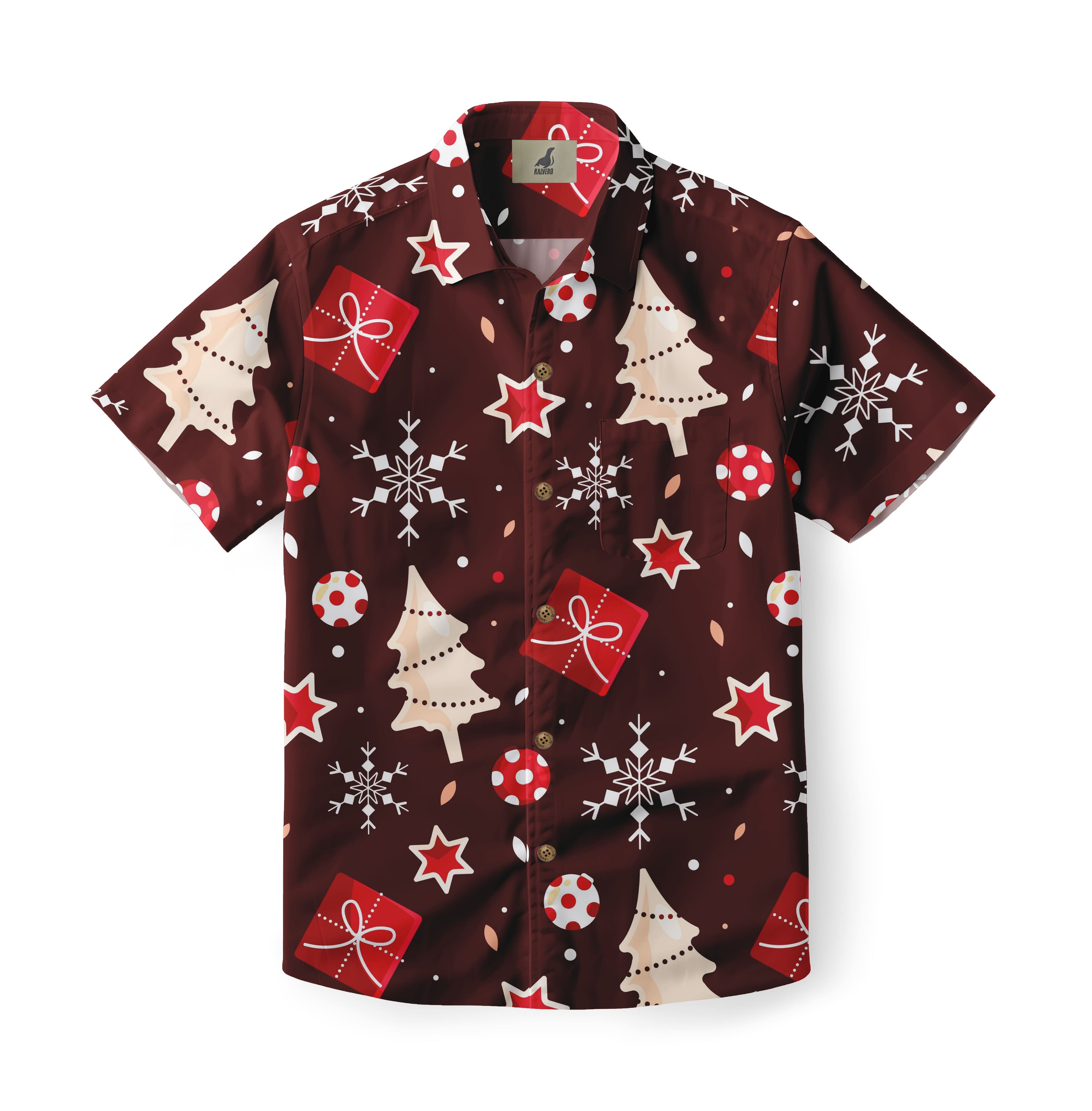 Christmas Night Hawaiian Shirt
