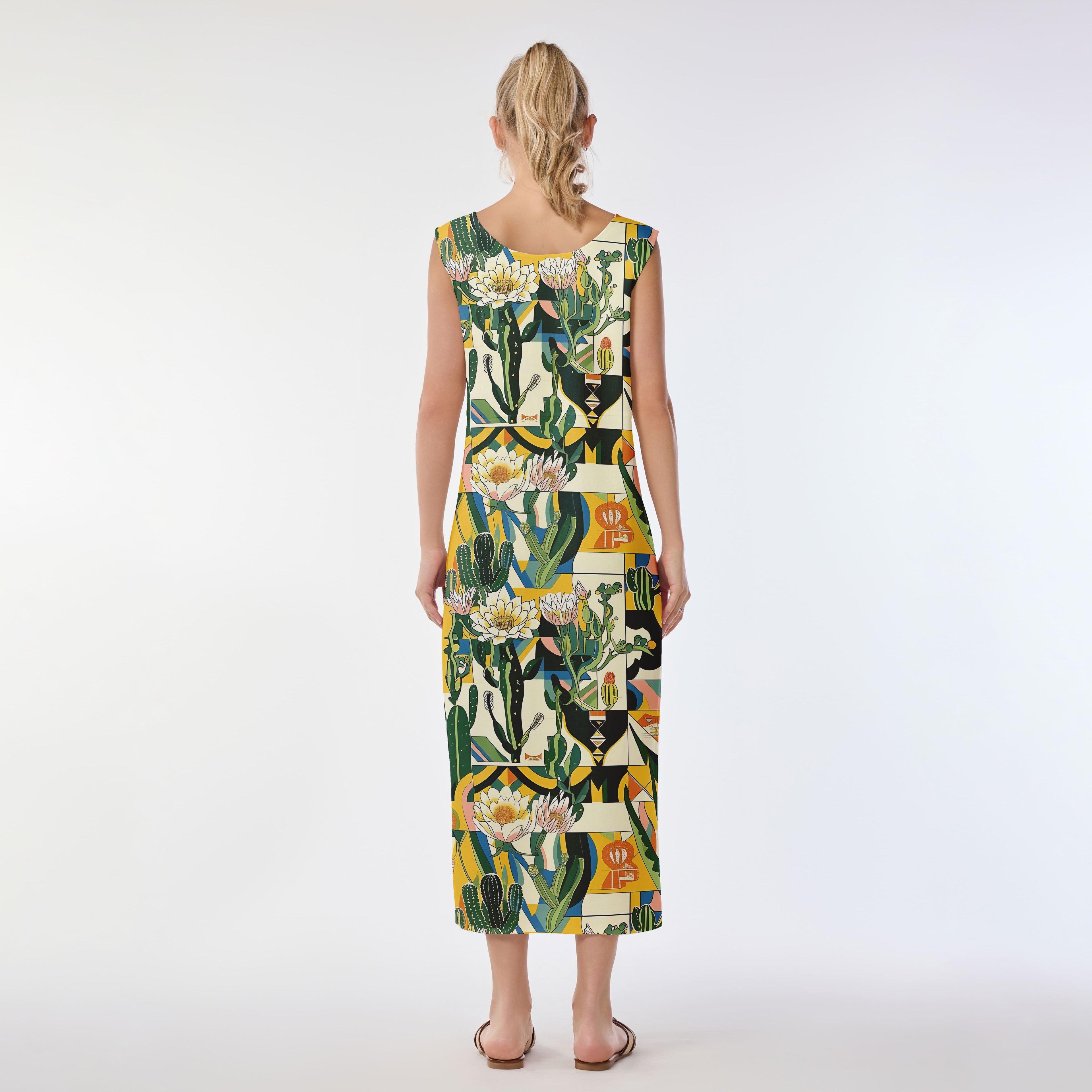 Desert Oasis Muumuu Dress