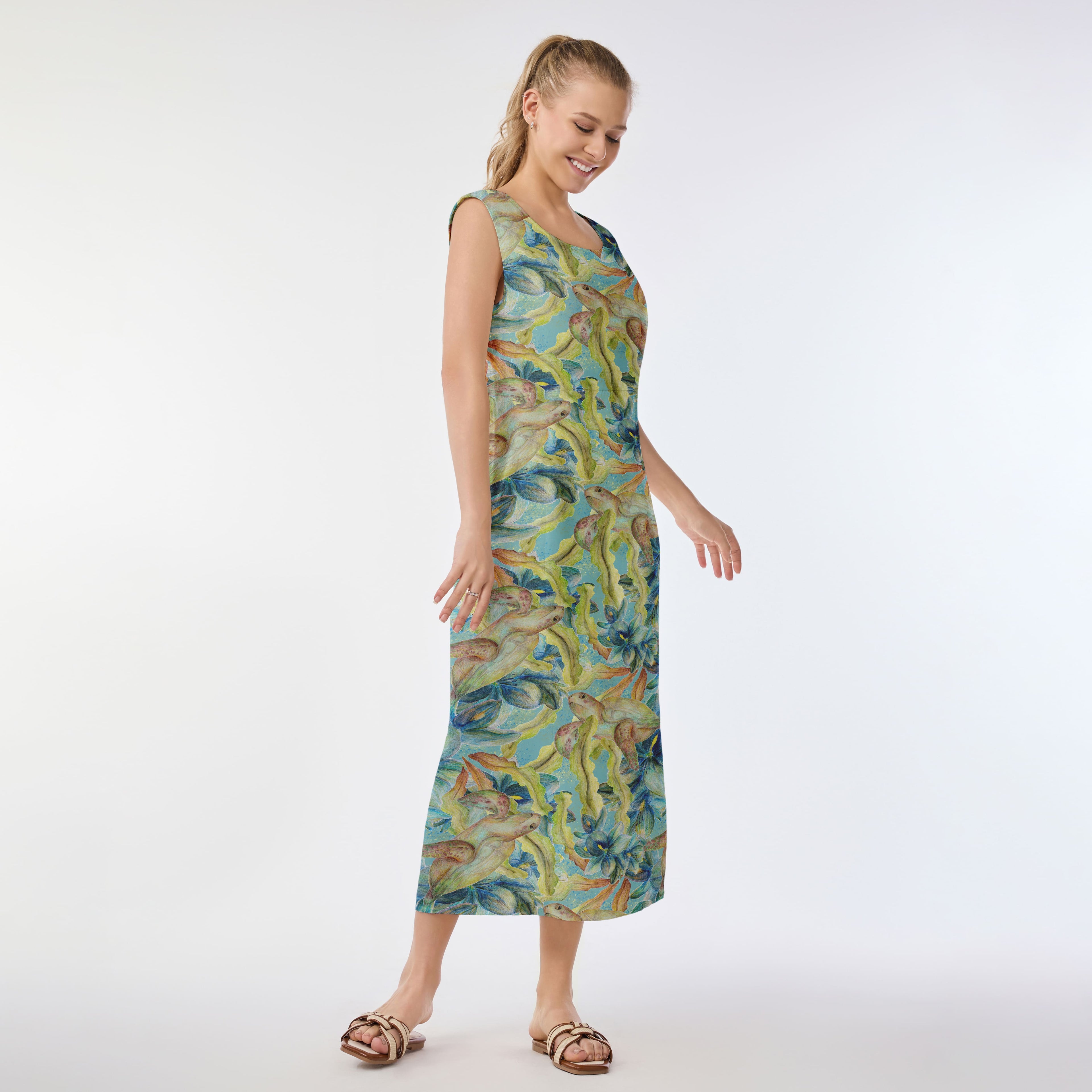 Ocean Guardian Muumuu Dress