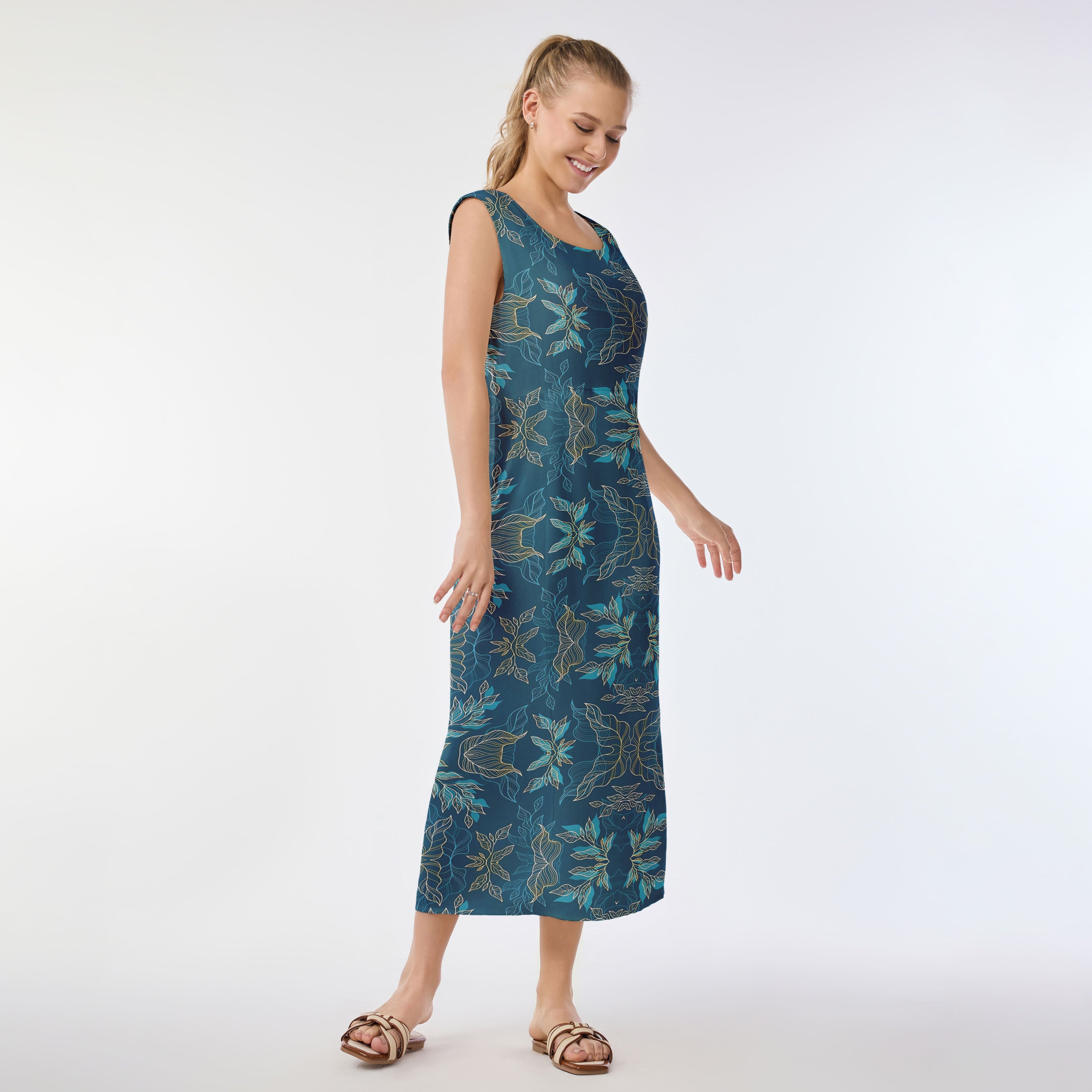 Ocean Sanctuary Muumuu Dress