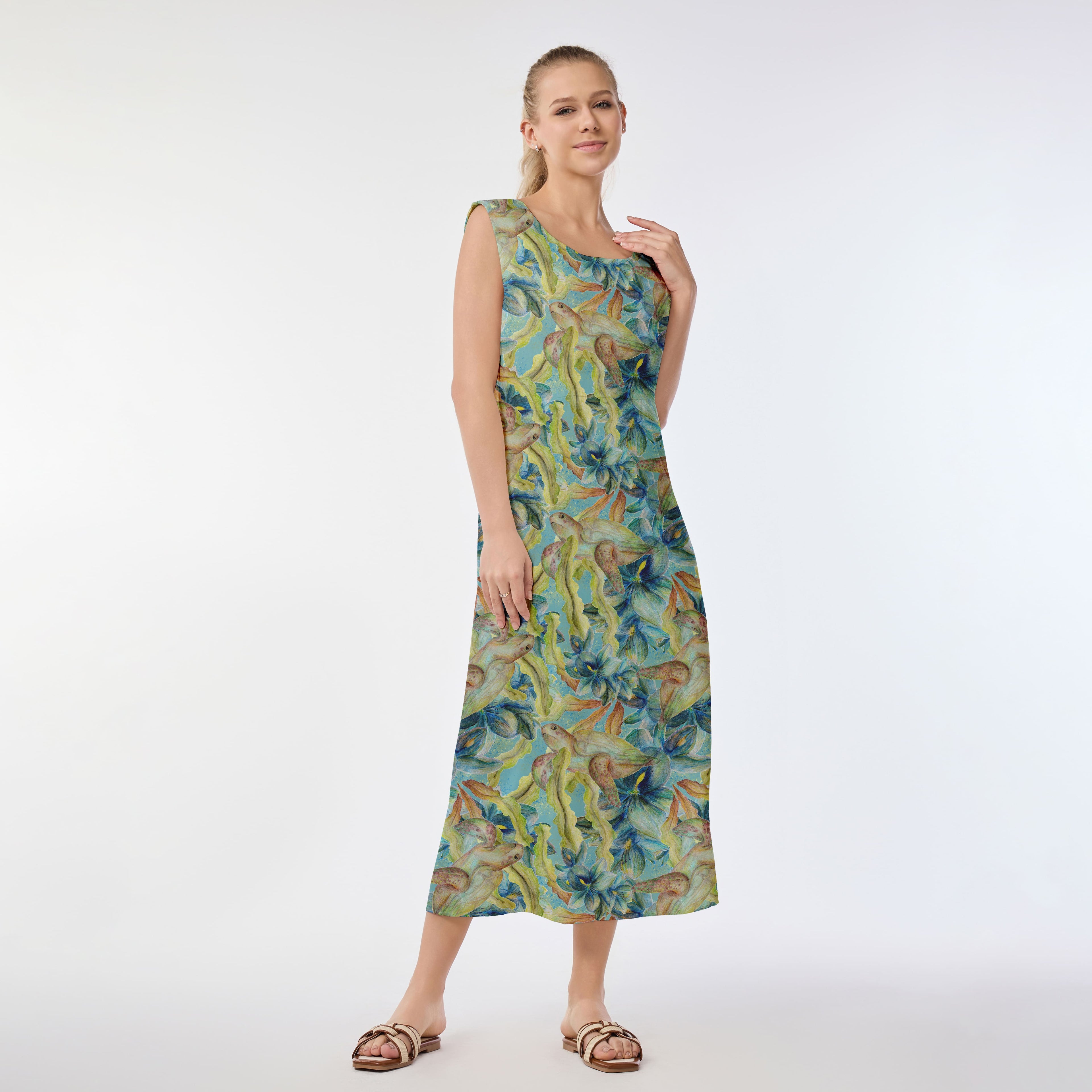 Ocean Guardian Muumuu Dress