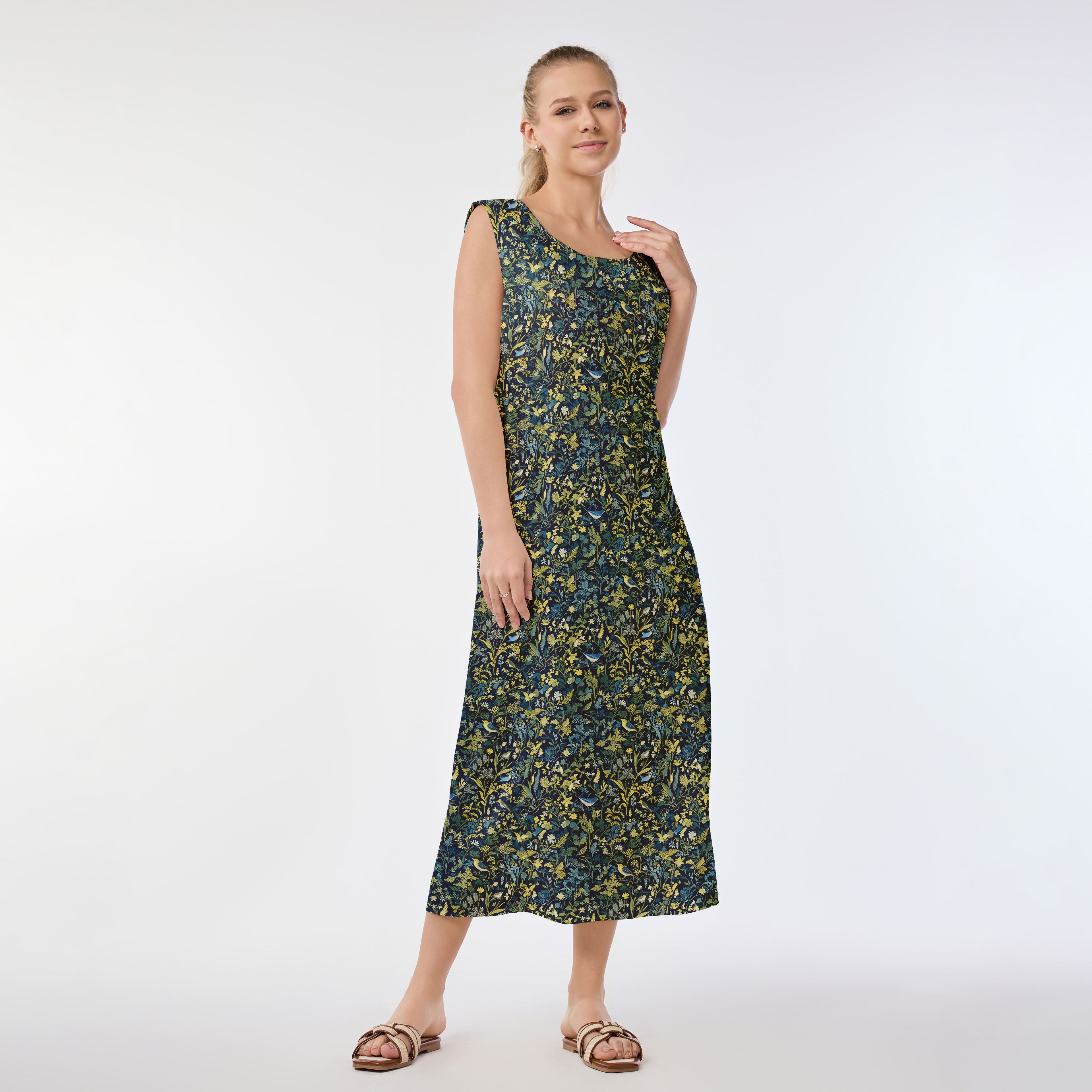 Enchanted Forest Muumuu Dress