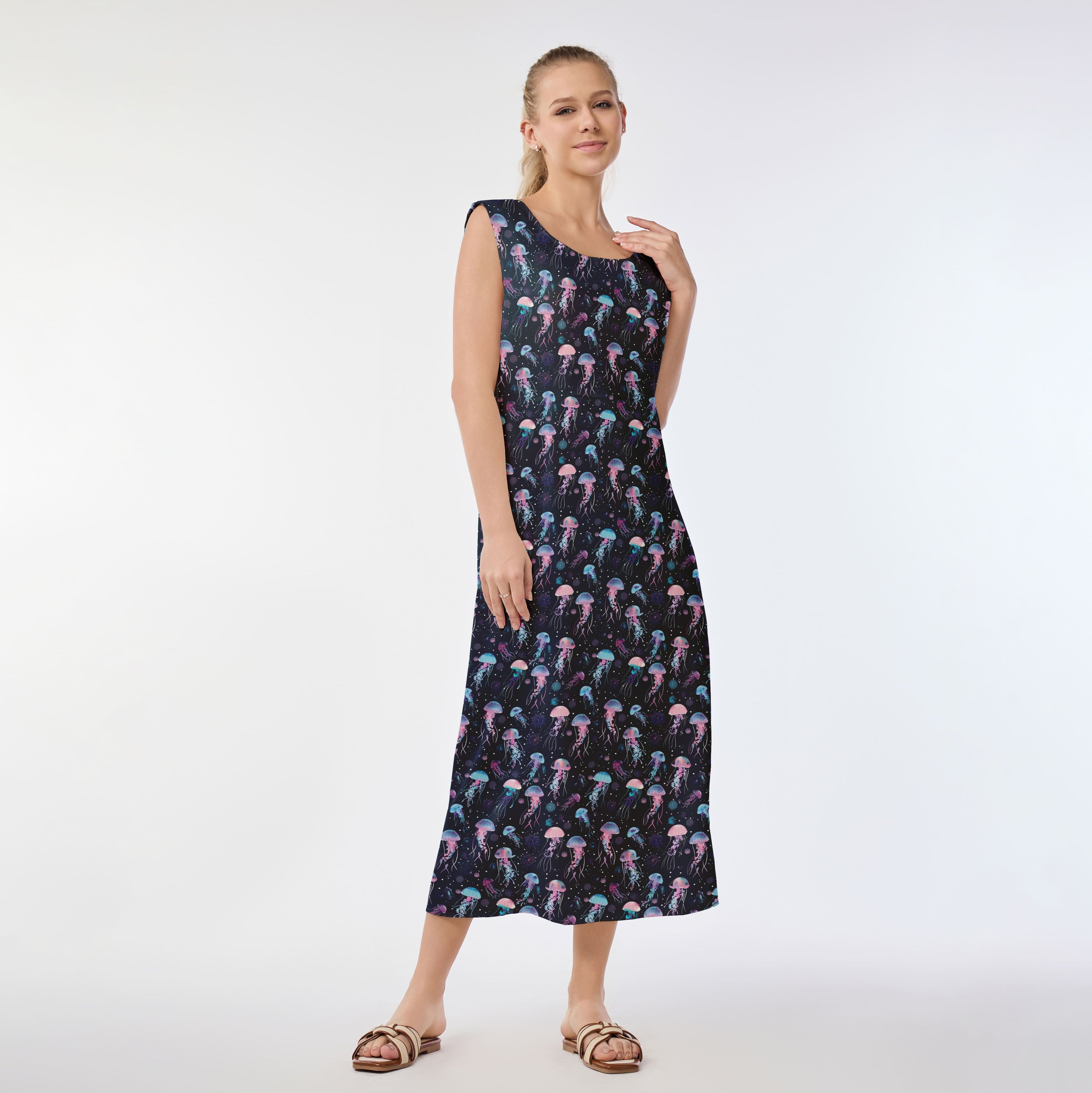 Celestial Jelly Muumuu Dress