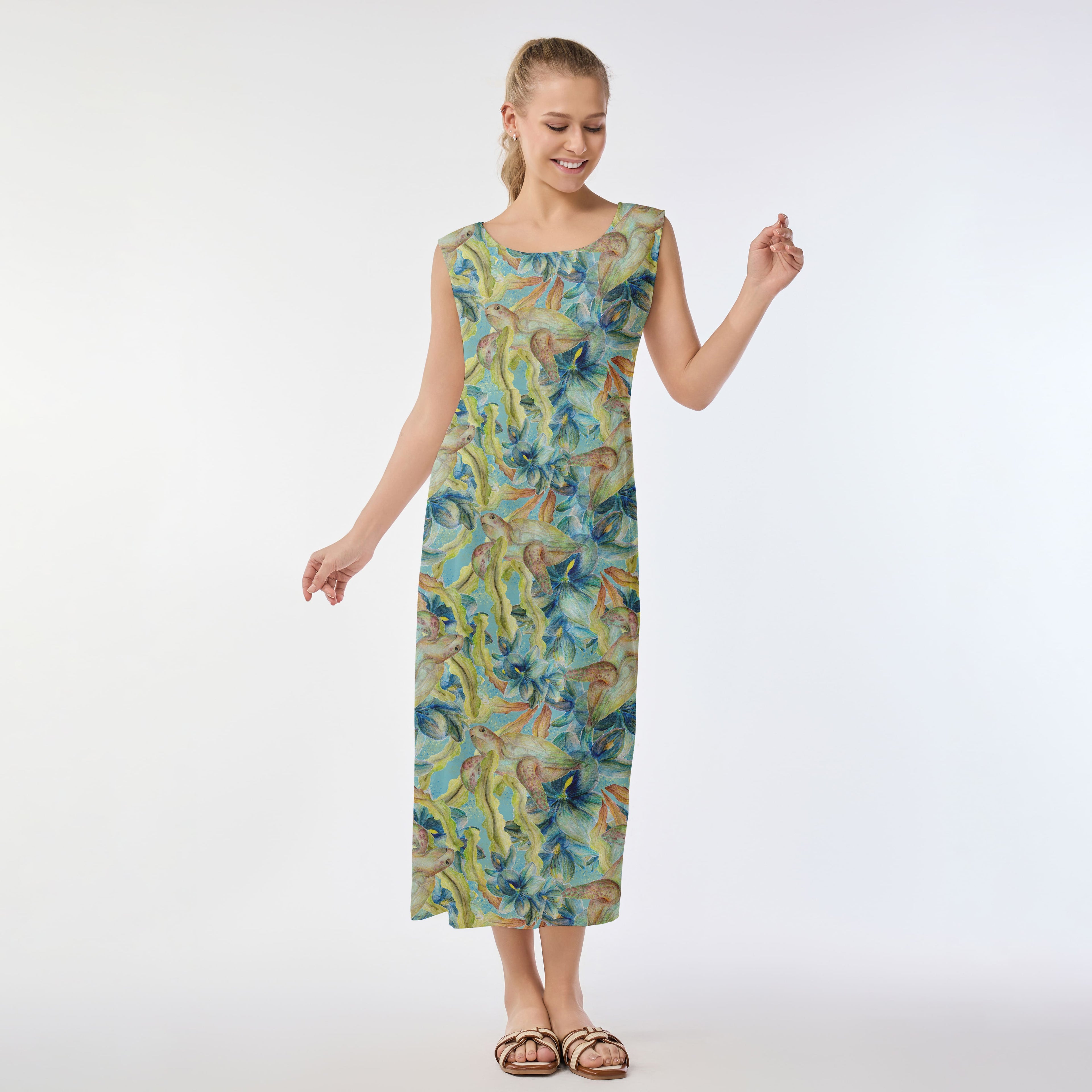 Ocean Guardian Muumuu Dress