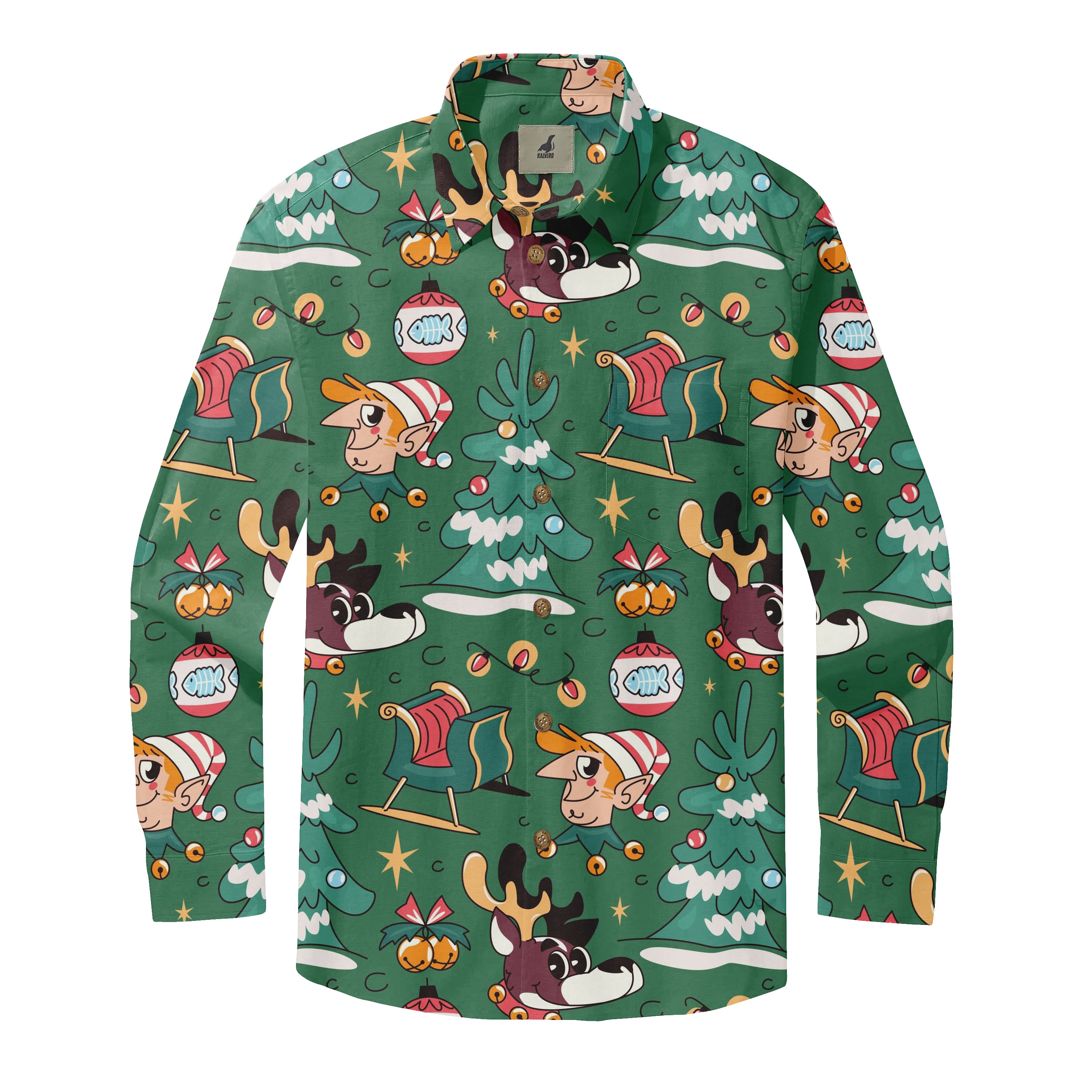 Christmas Elf Long Sleeve Shirt