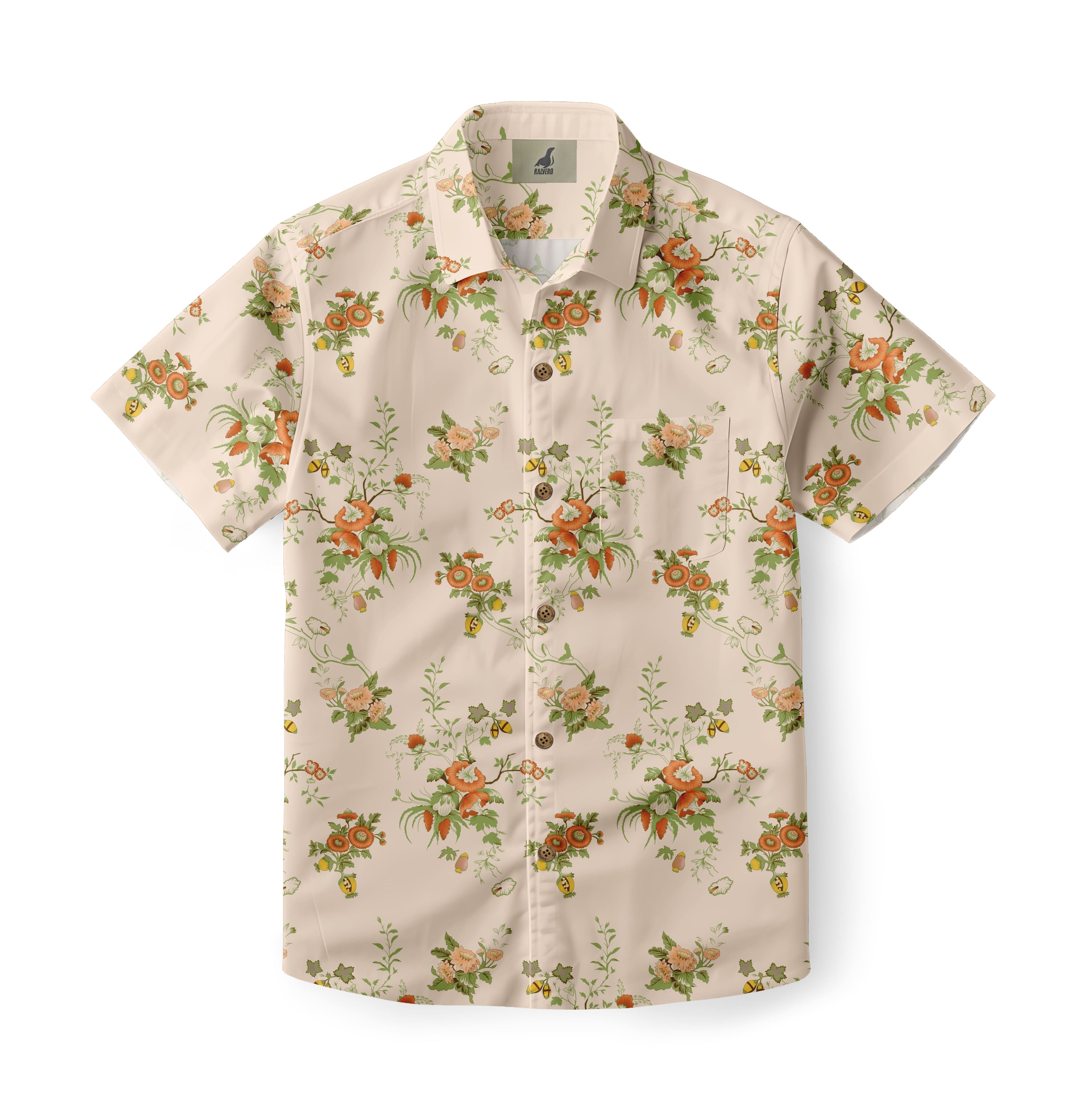 Autumn Meadow Blossom Hawaiian Shirt