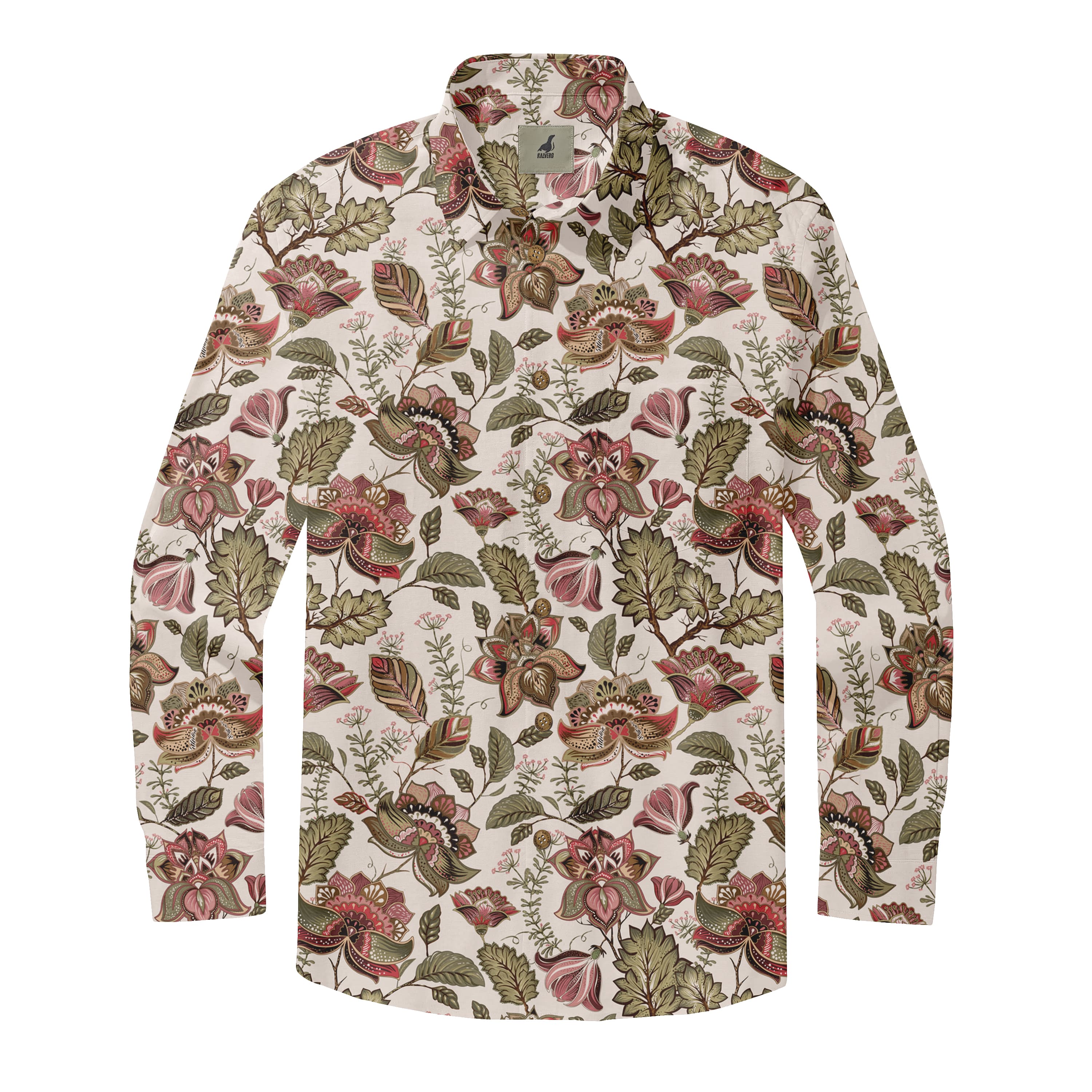 Winter Poinsettia Long Sleeve Shirt