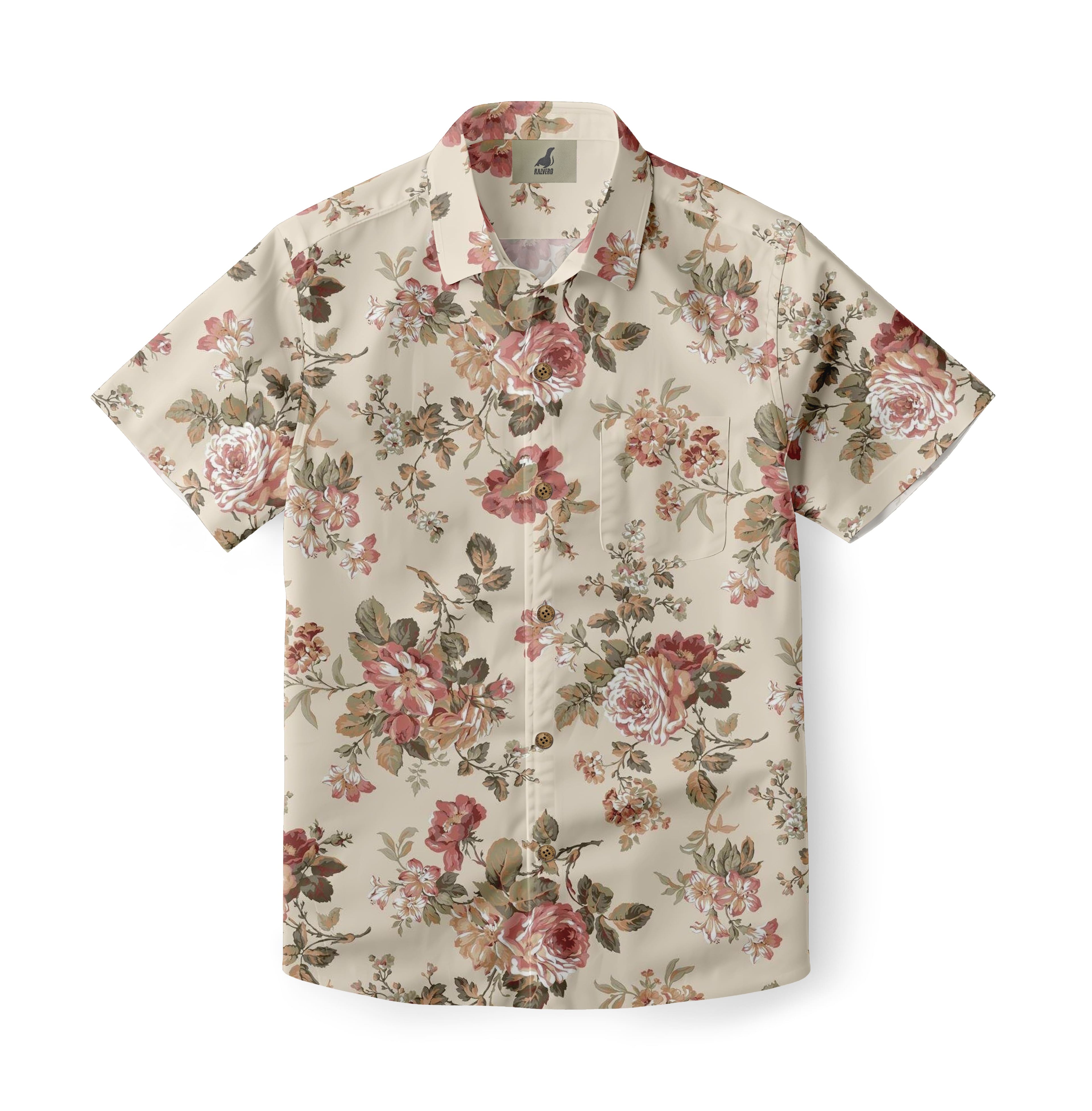 Rose Garden Aloha Shirt