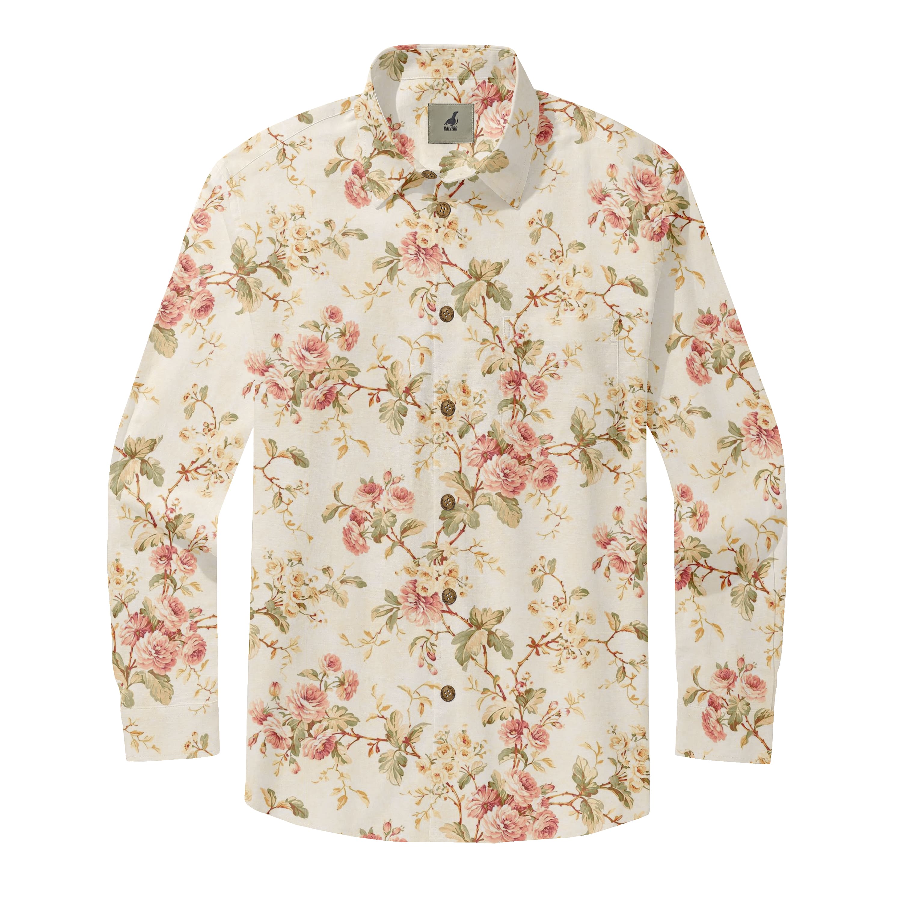Romantic Rose Long Sleeve Shirt