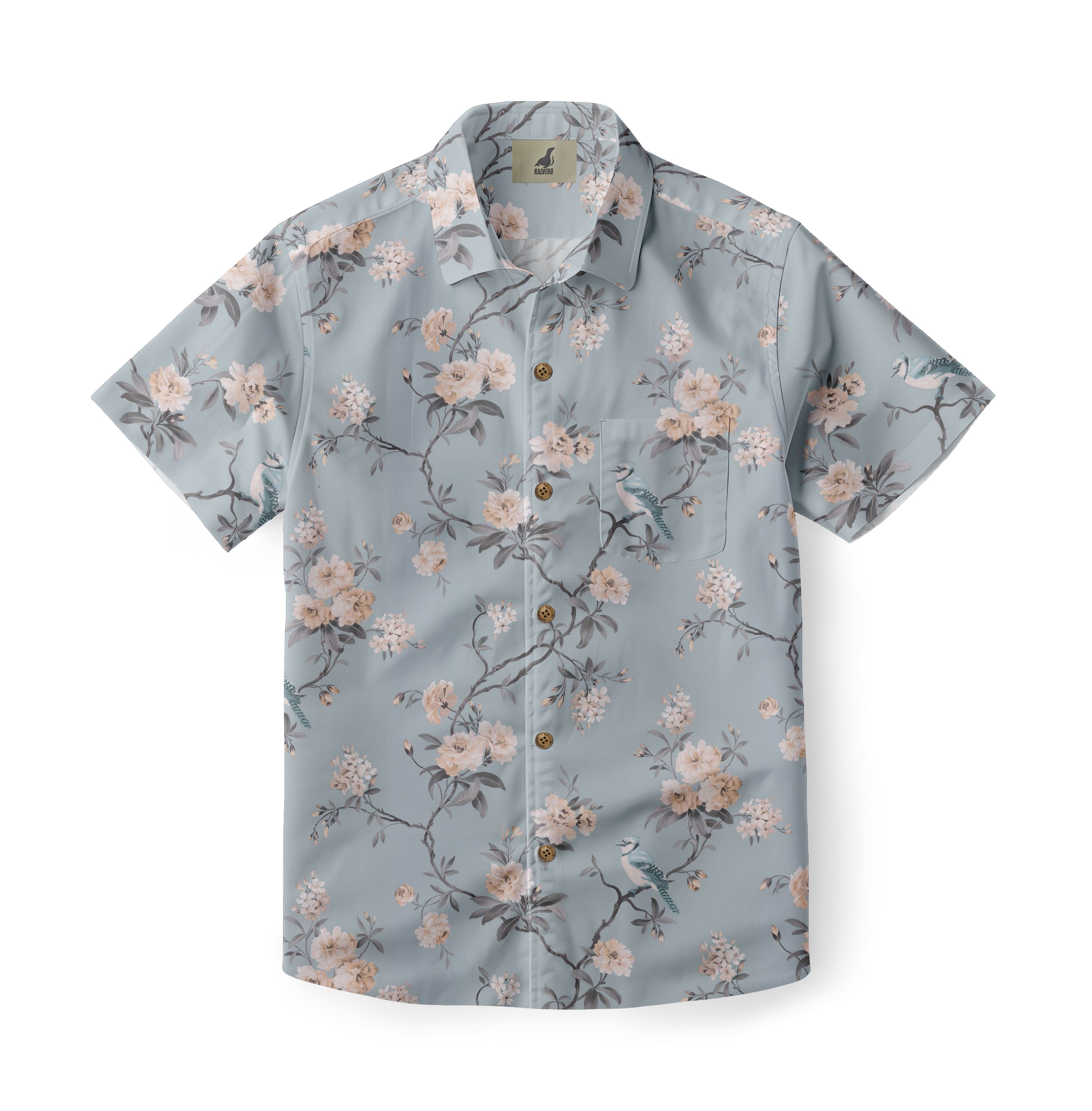 Blossom Branch Aloha Shirt