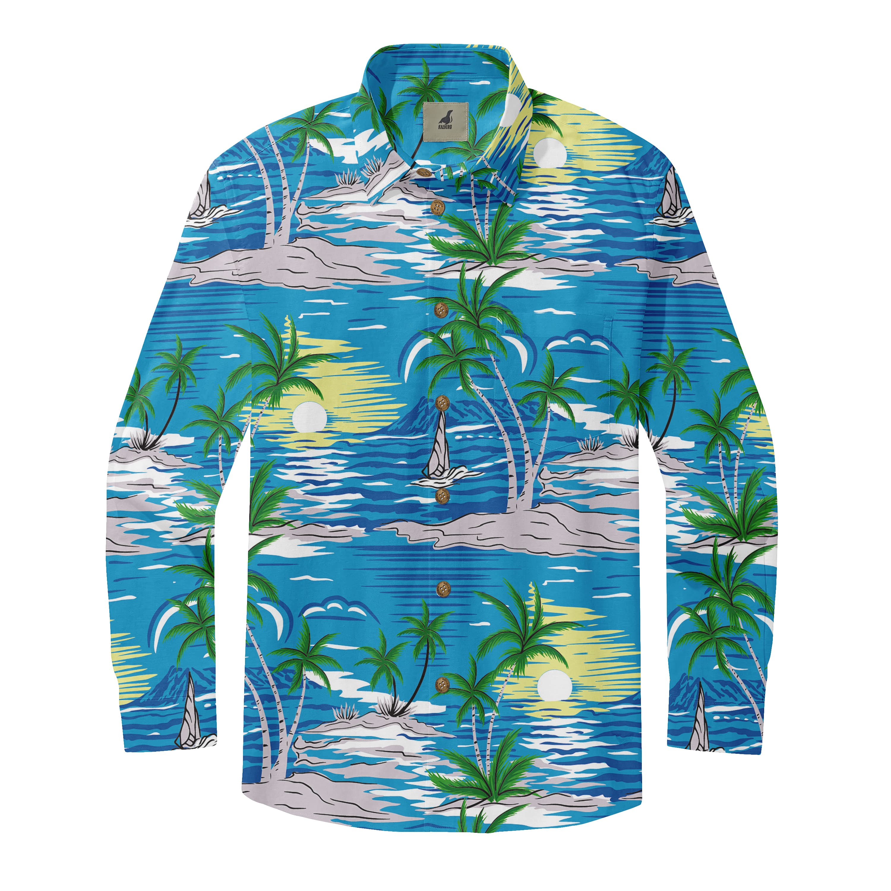 Sunset Sail Long Sleeve Shirts