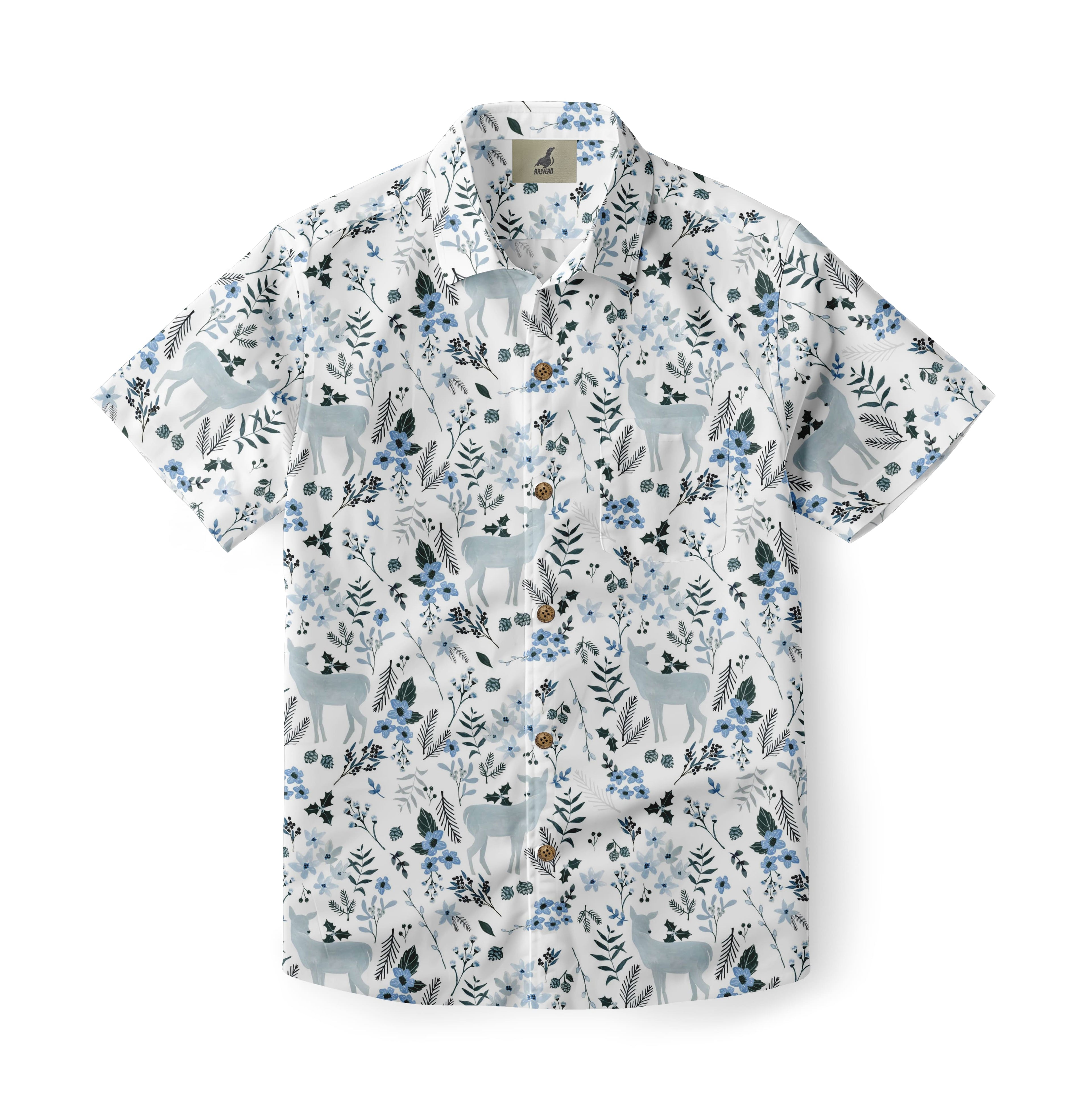 Deer Forest Aloha Shirt