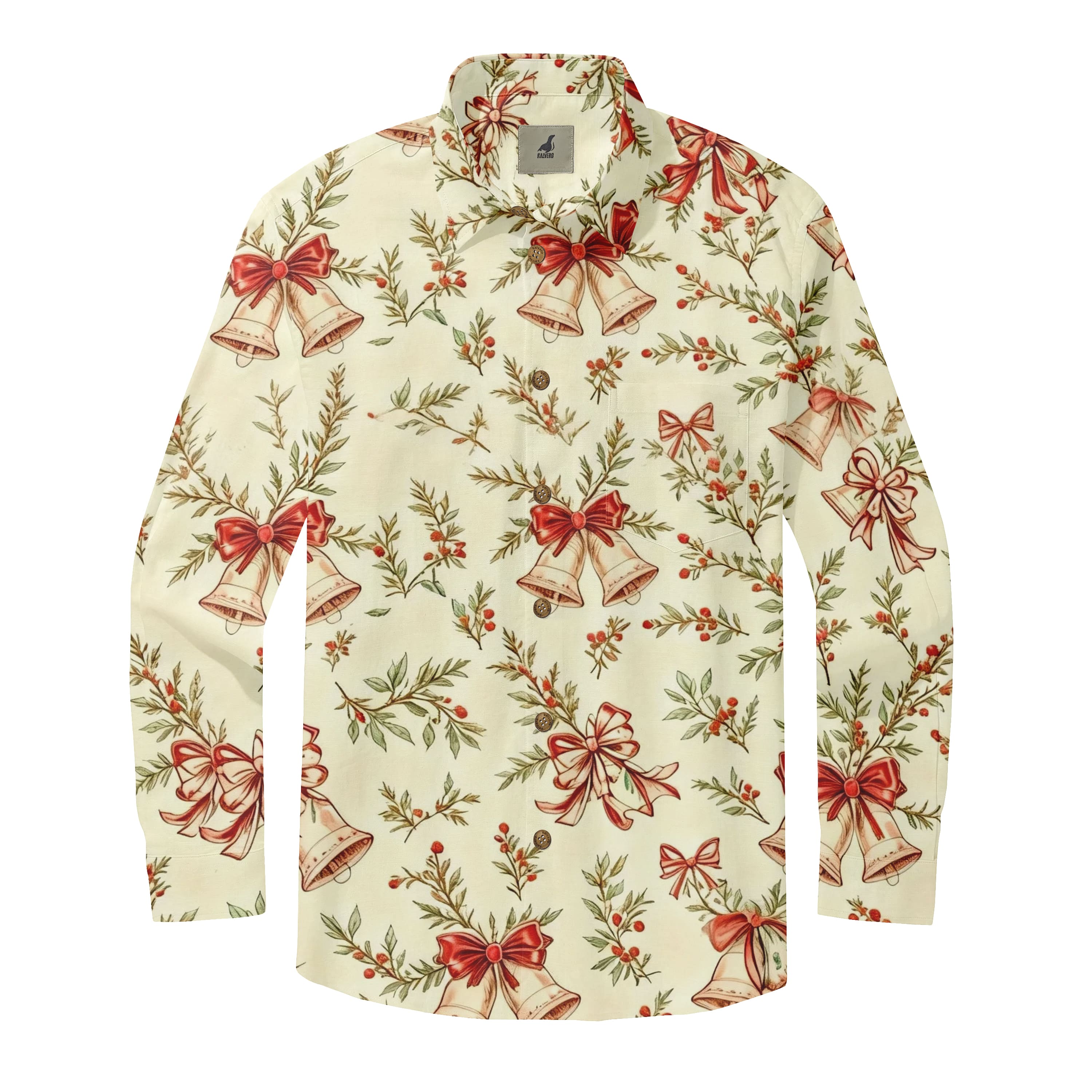 Christmas Bells Long Sleeve Shirts