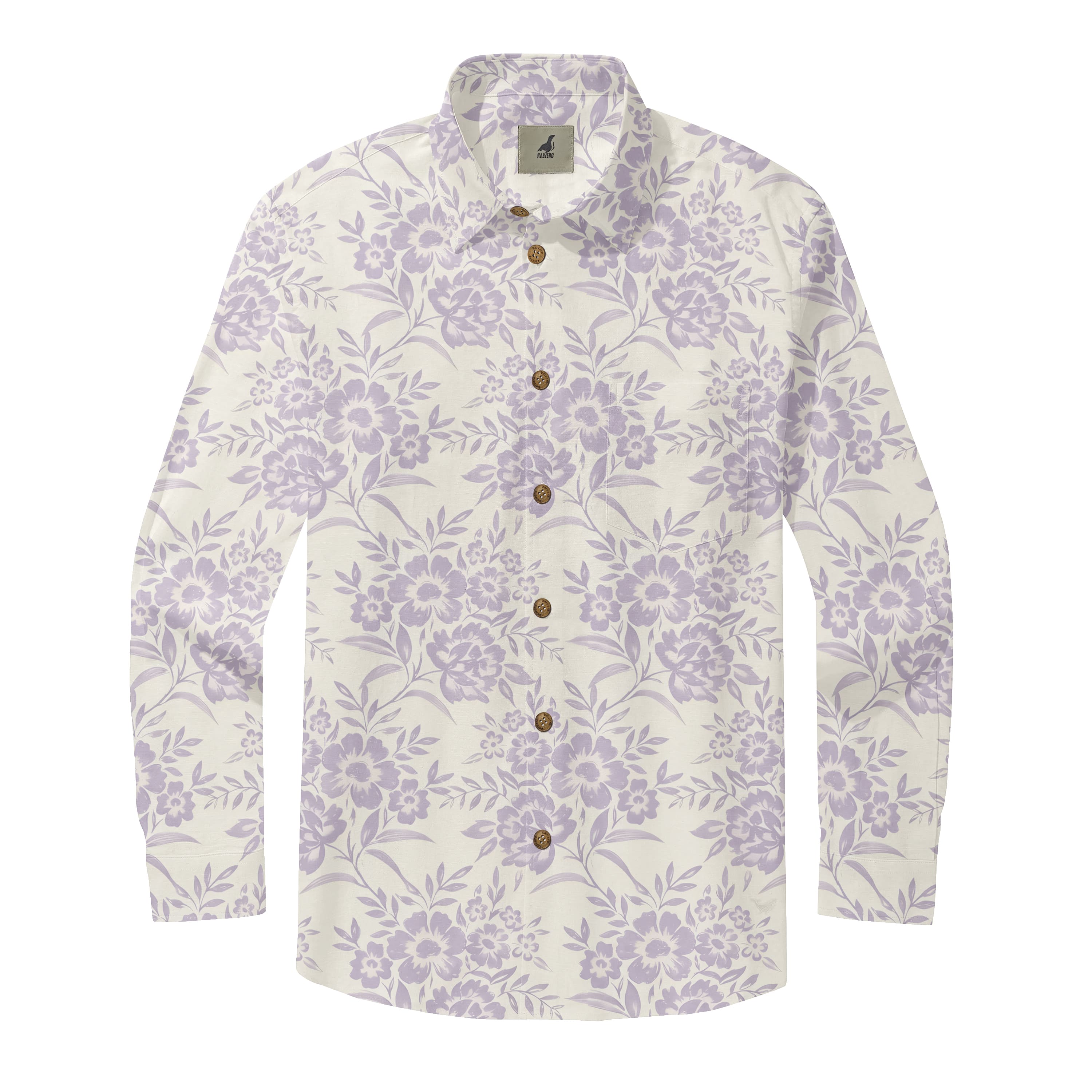 Lavender Blossom Long Sleeve Shirt