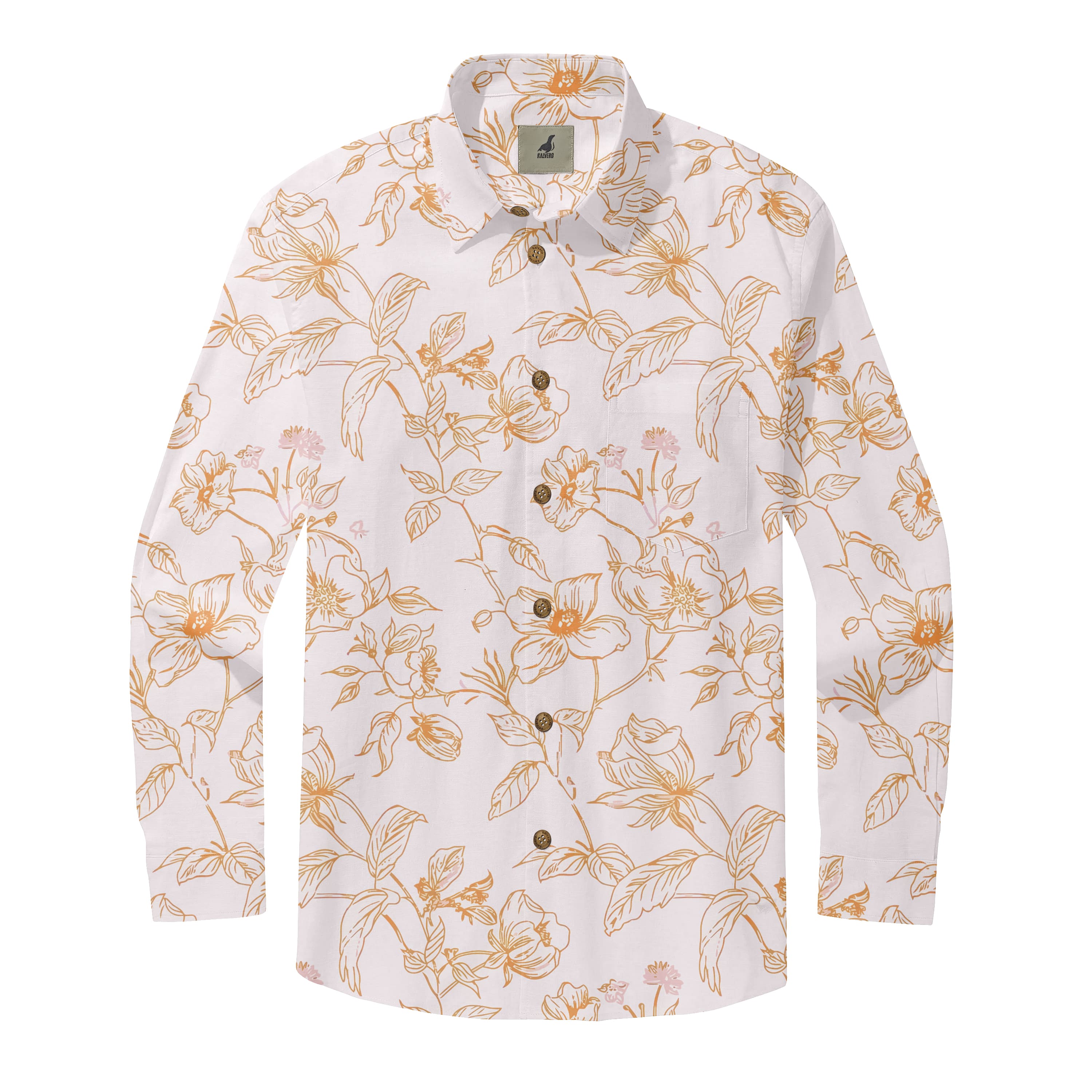 Sunset Floral Long Sleeve Shirt