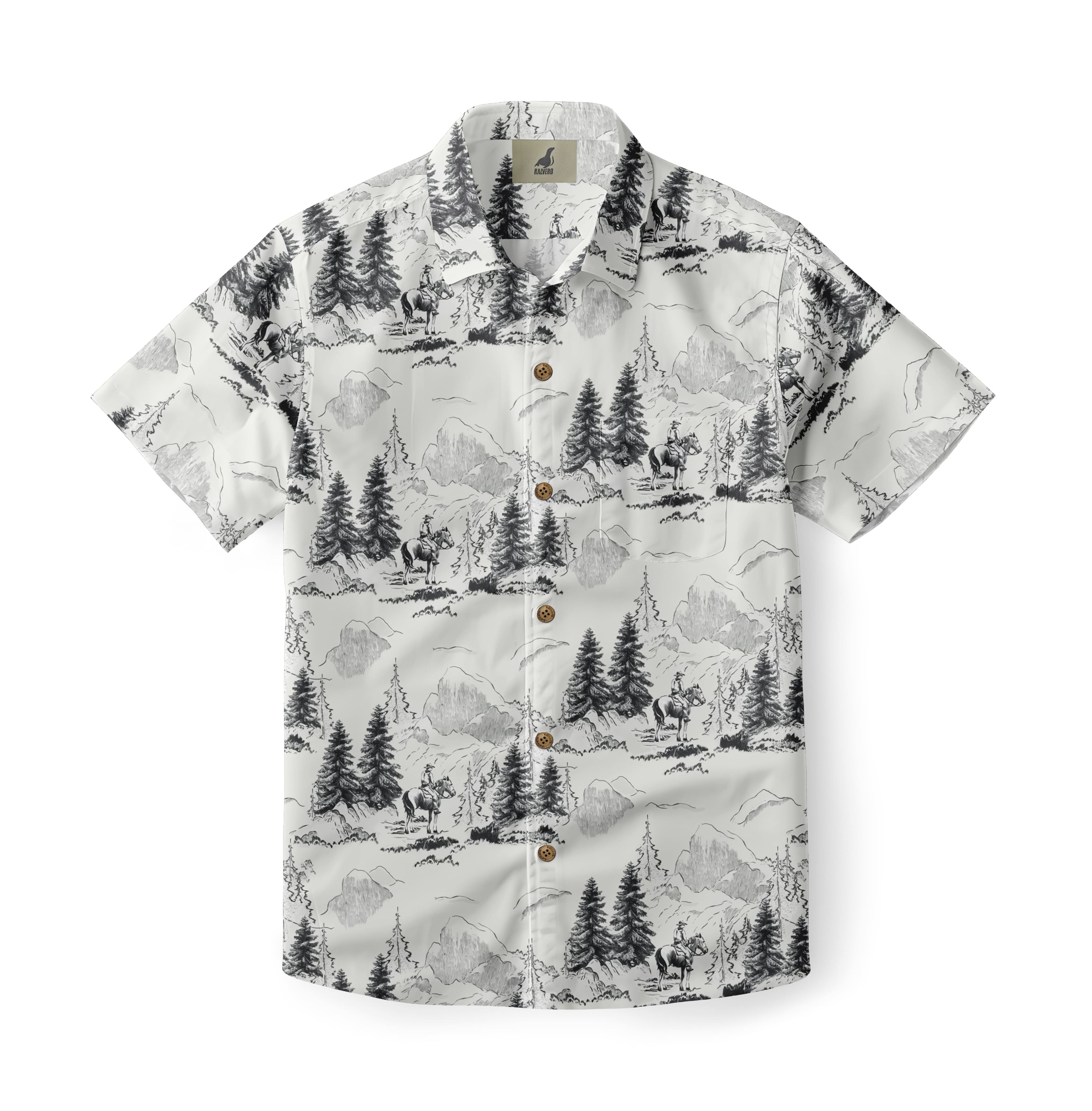 Mountain Forest Aloha Shirt