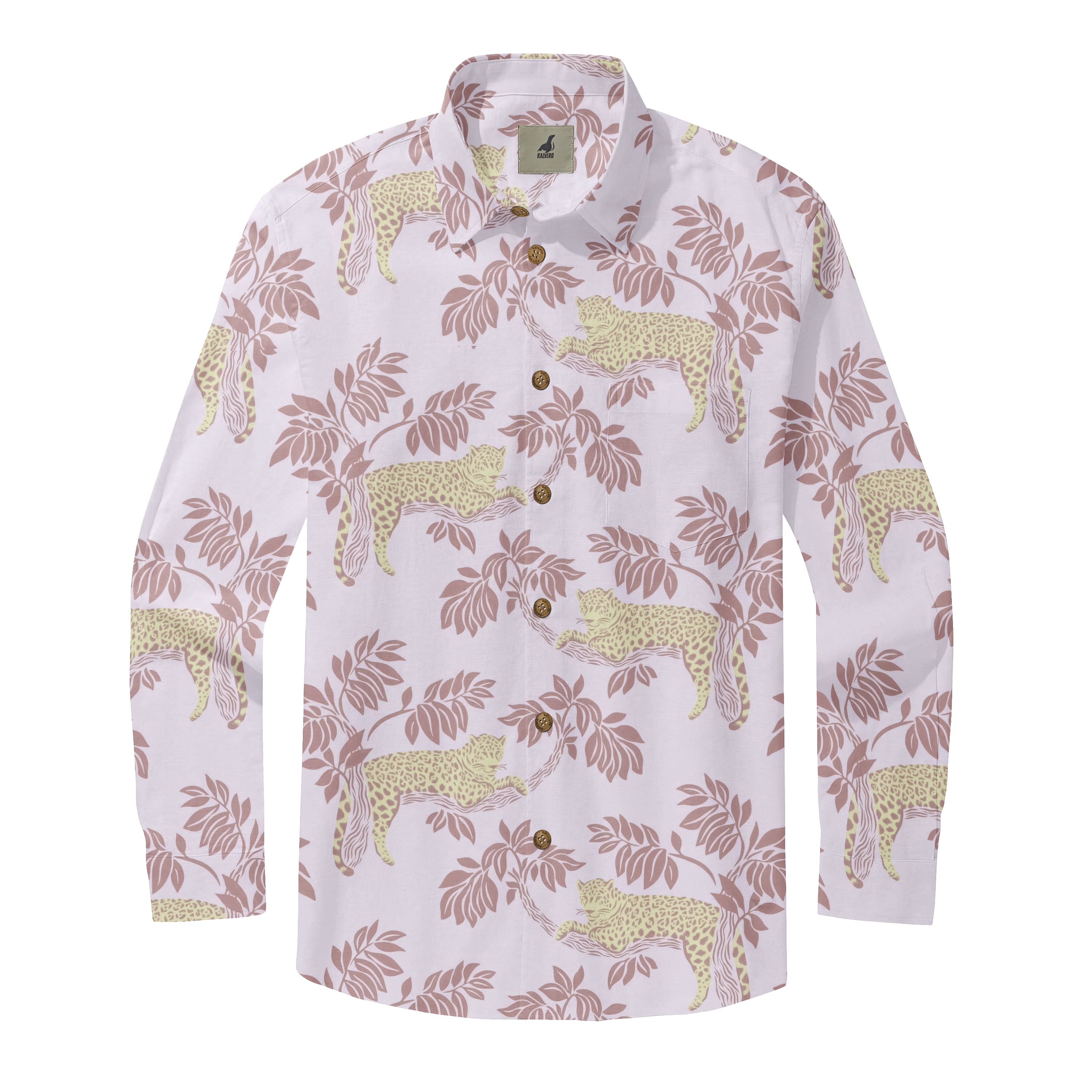 Pastel Leopard Long Sleeve Shirt