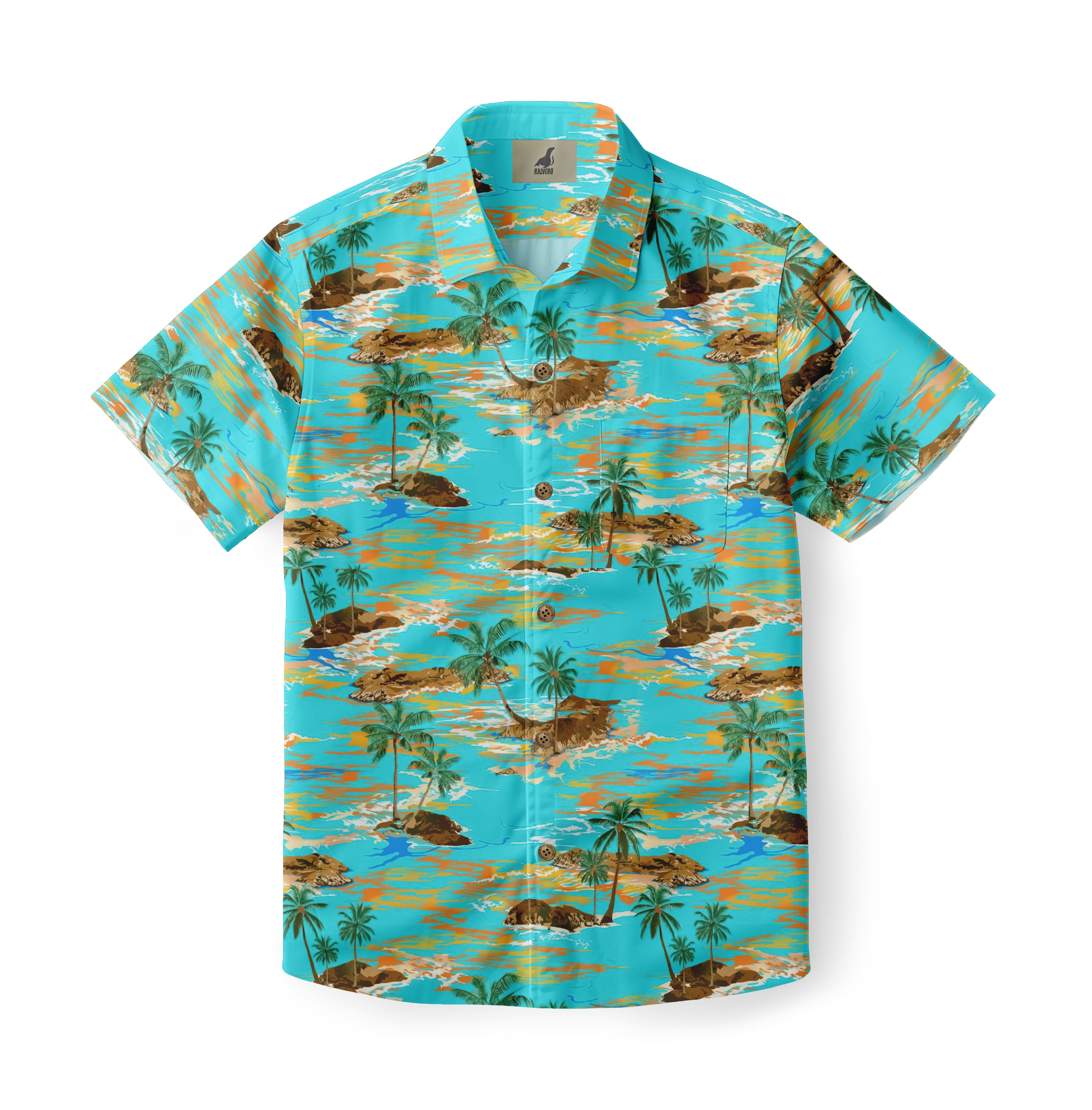 Palm Ocean Aloha Shirt