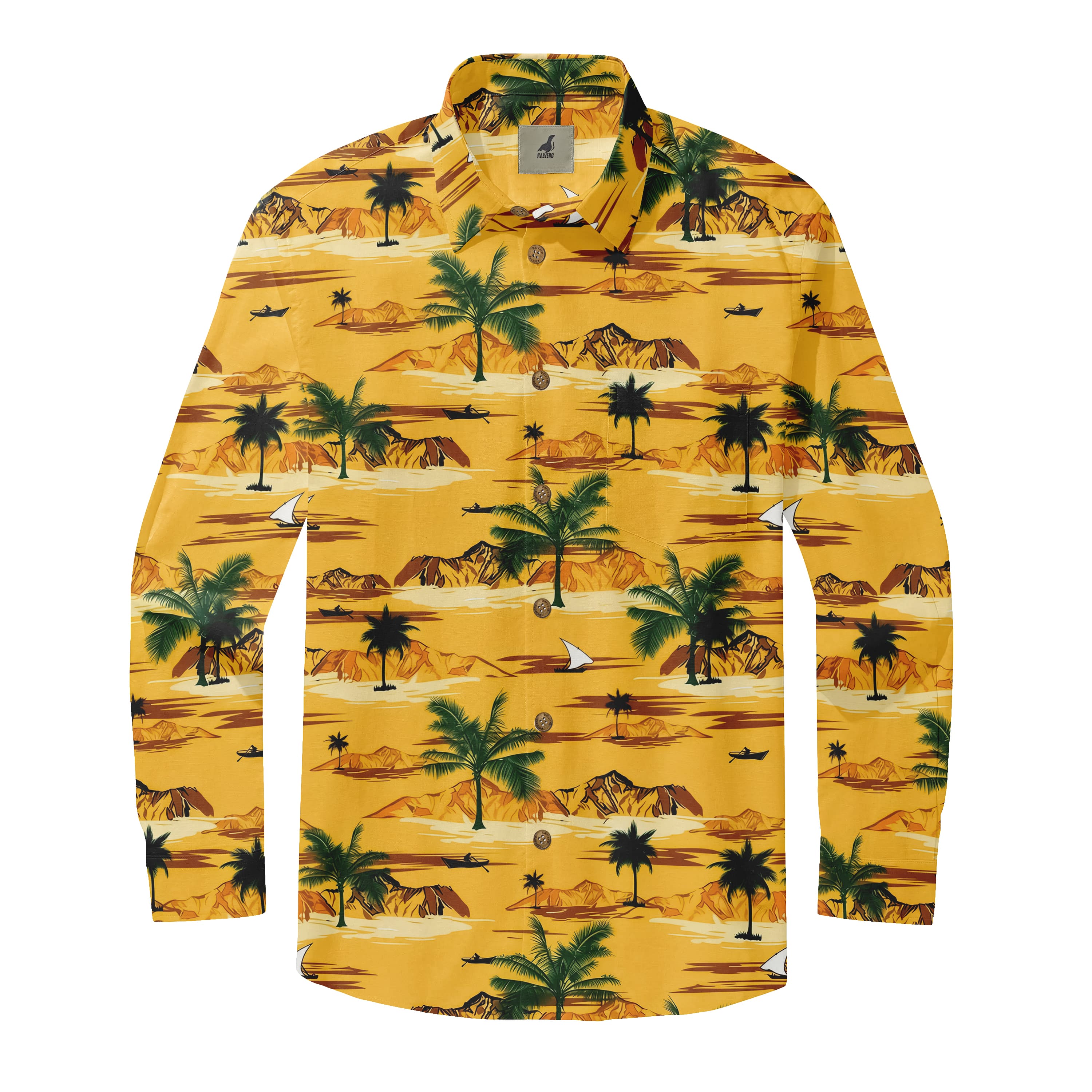 Sunset Island Long Sleeve Shirt