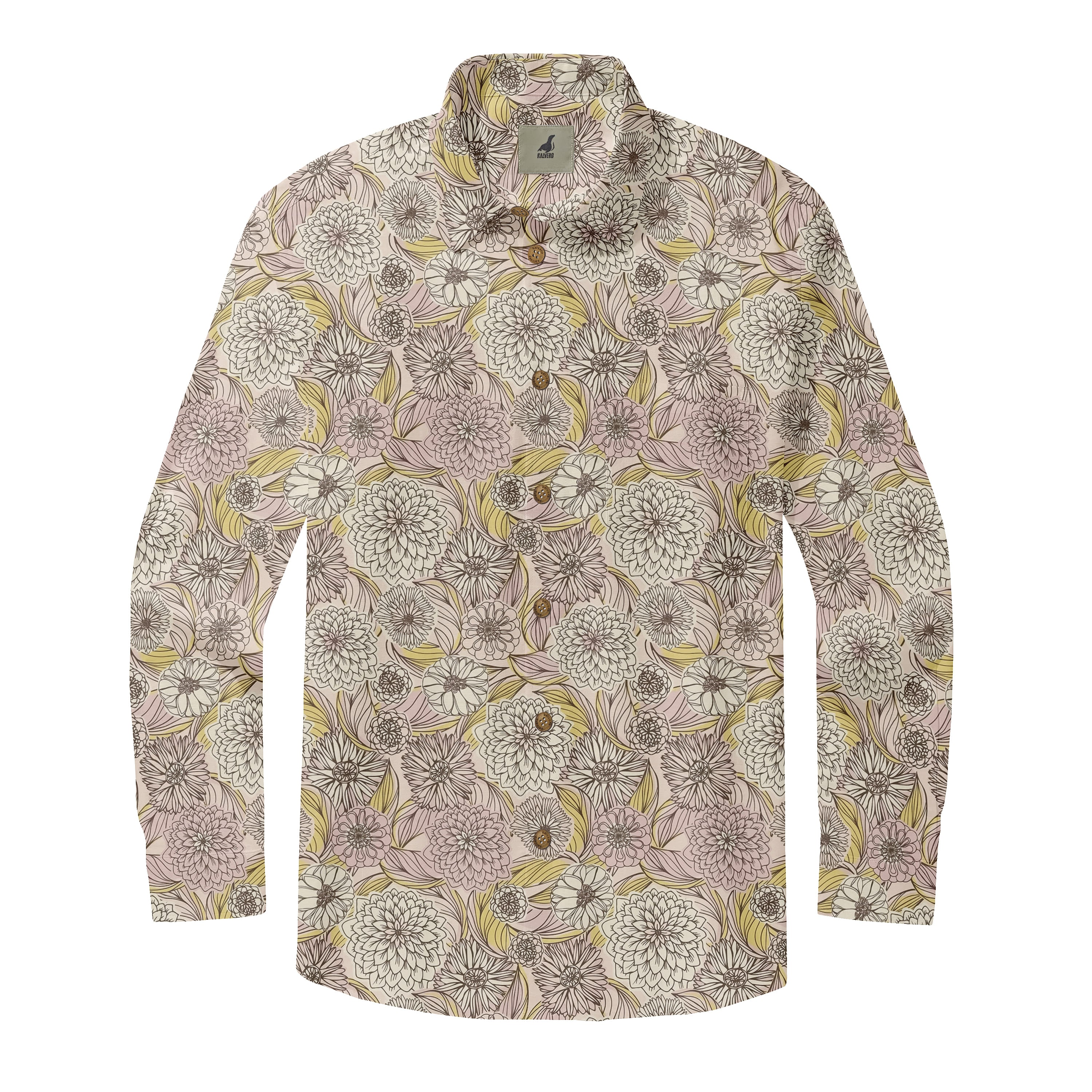 Hydrangea Bloom Long Sleeve Shirt