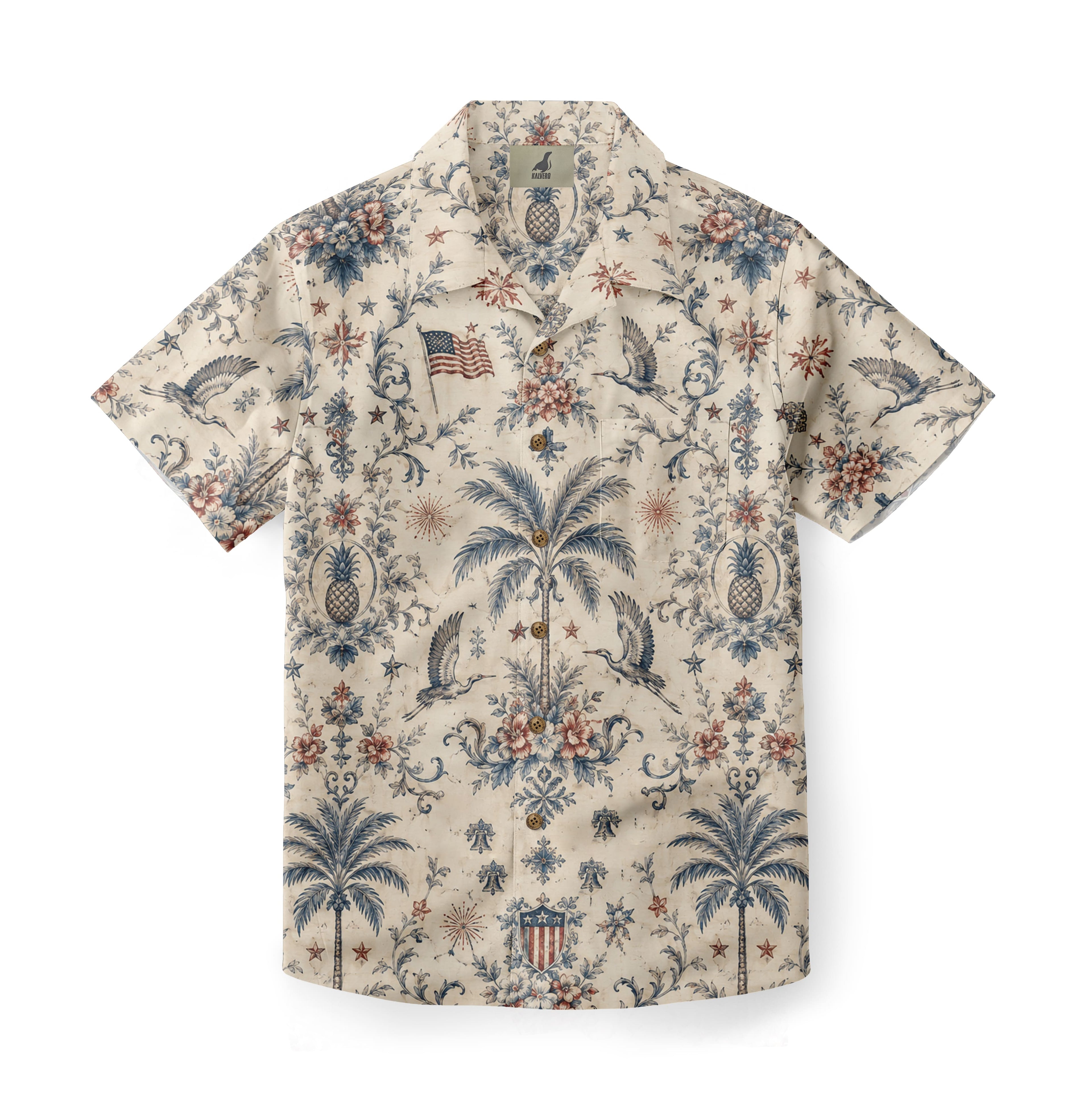 Liberty Garden Americana Aloha Shirt
