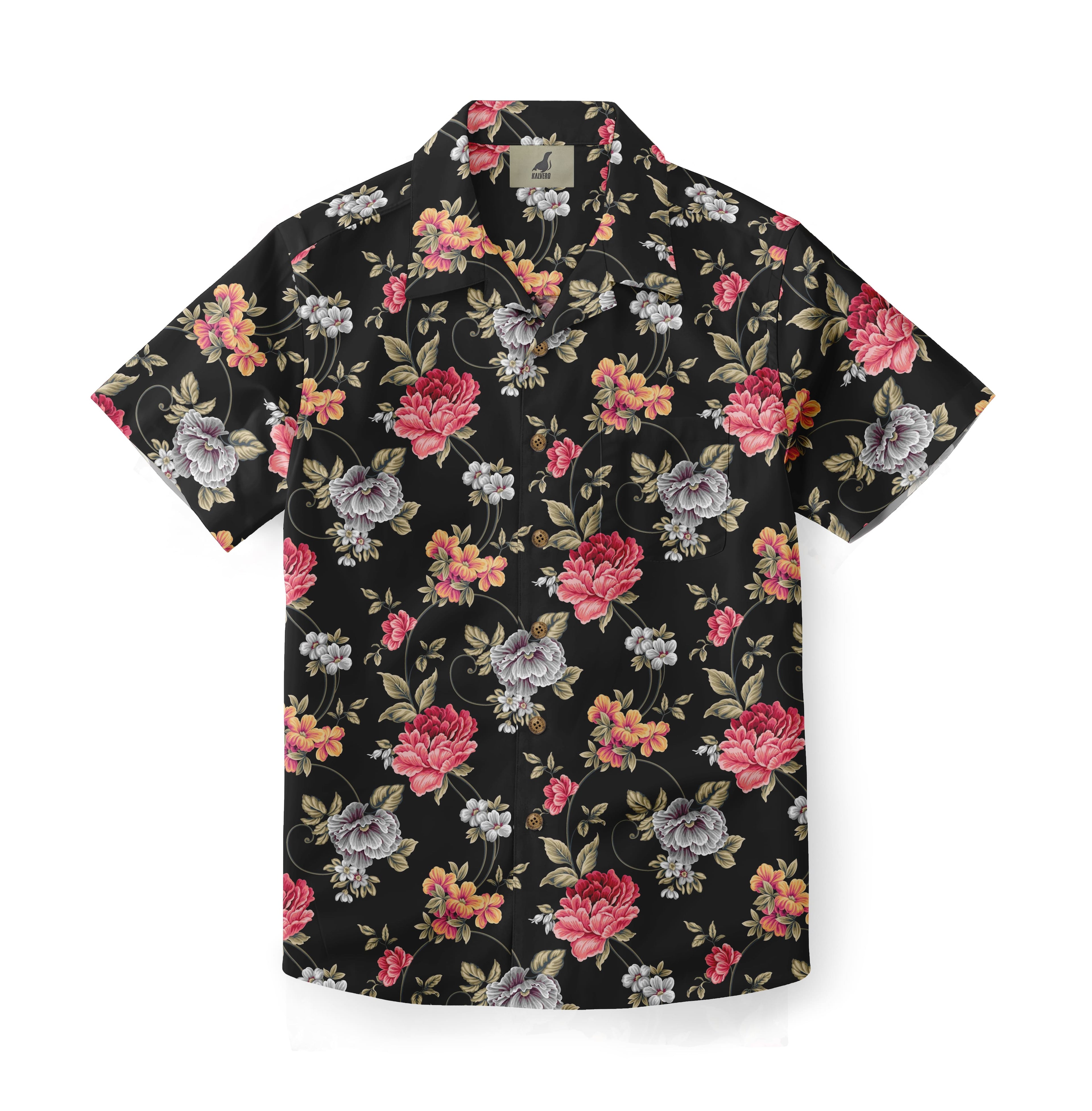 Midnight Peony Bloom Shirt
