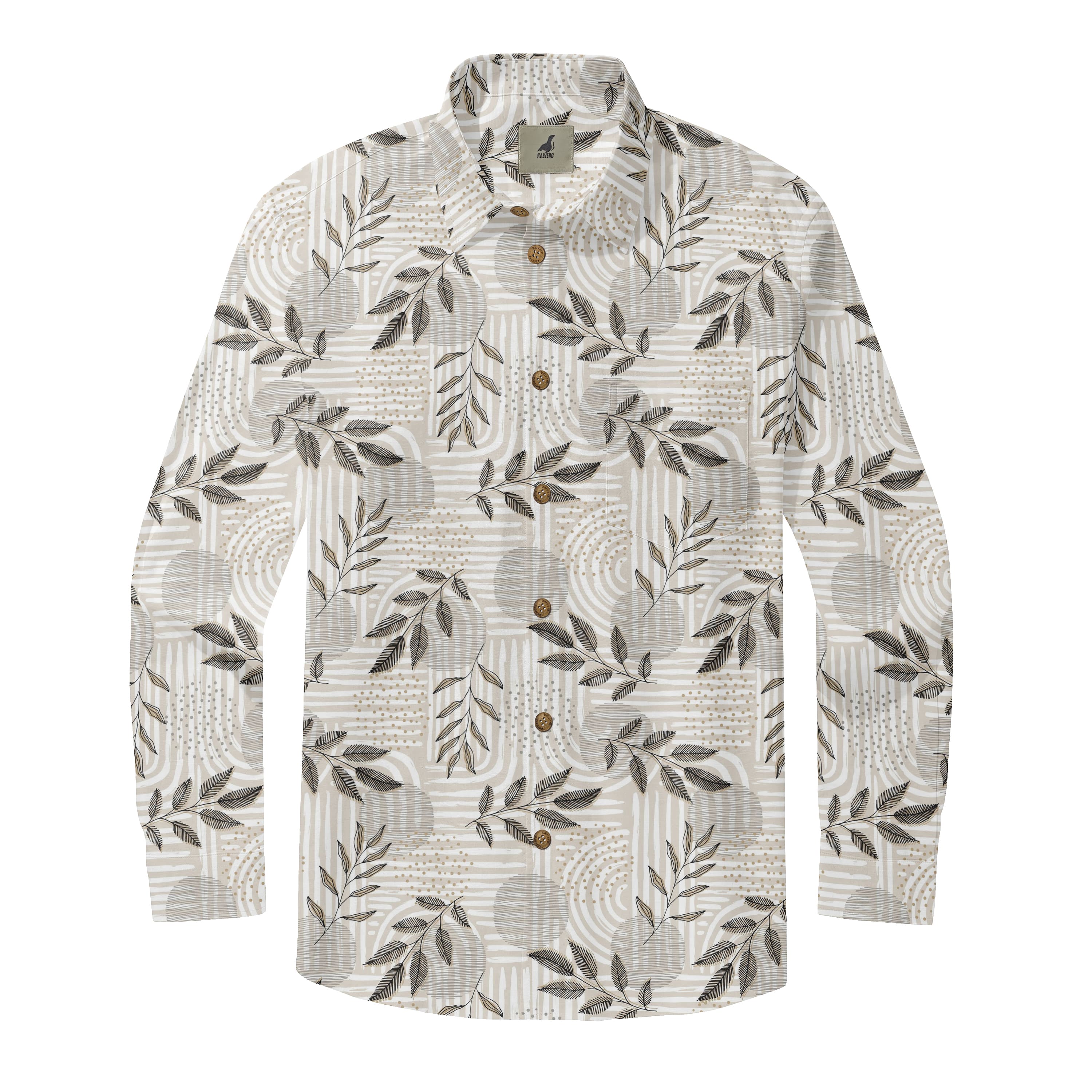Sahara Leaf Drift Long Sleeve Shirts