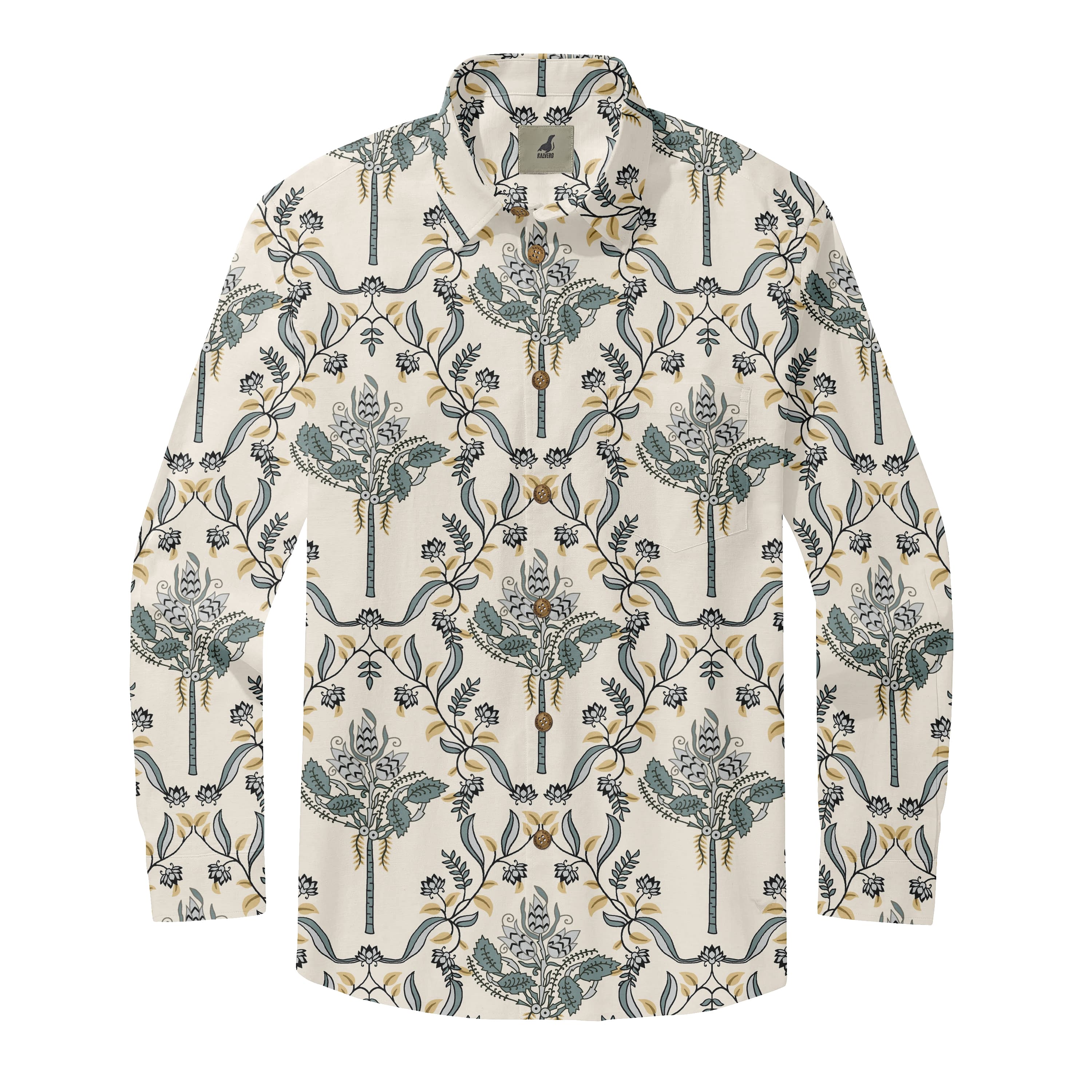 Vintage Lotus Grove Long Sleeve Shirts