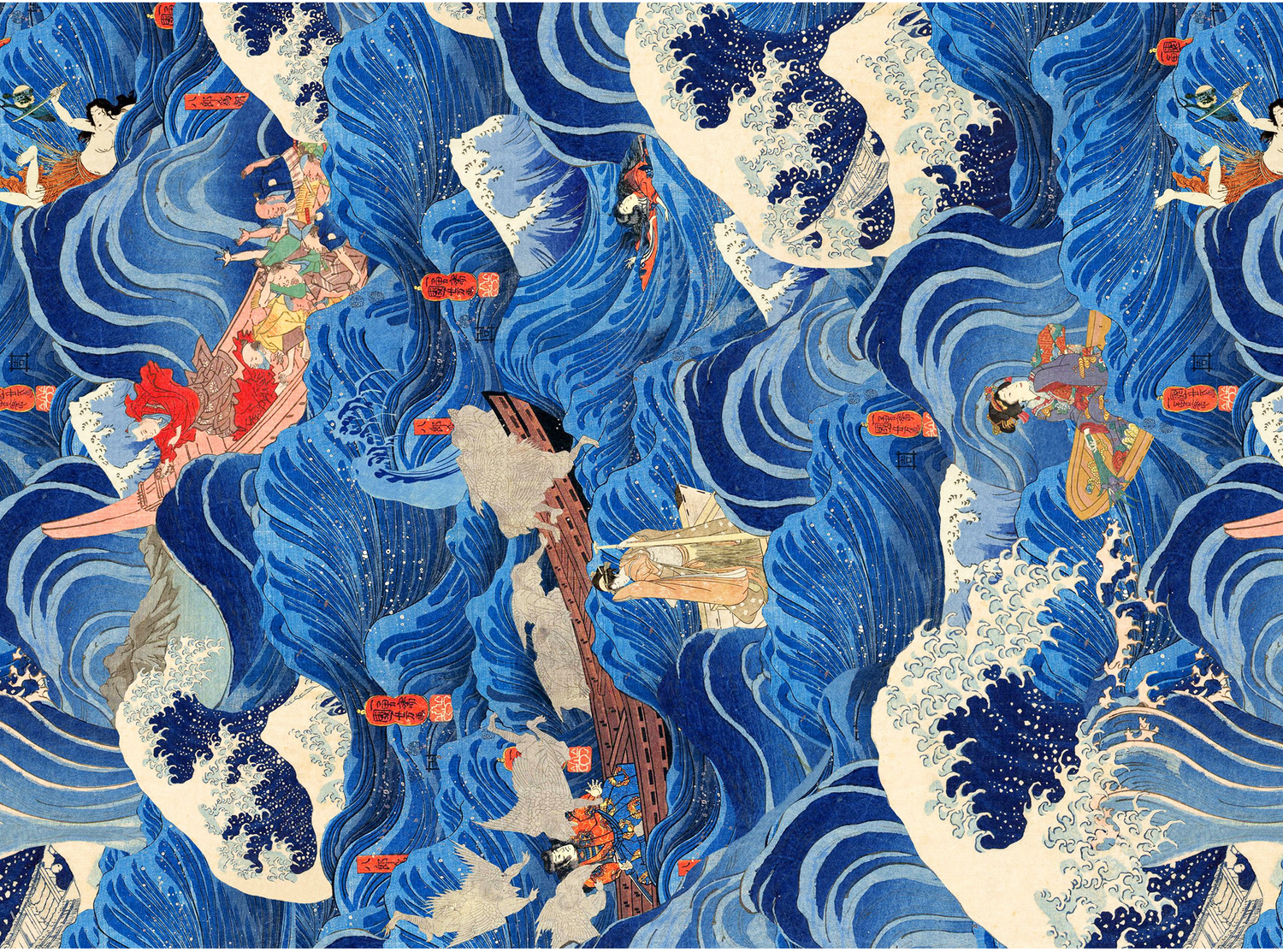 Legends of the Waves: A Deep Dive into Modern Apparel Featuring Japanese Ukiyo-e Style Hawaiian Shirts