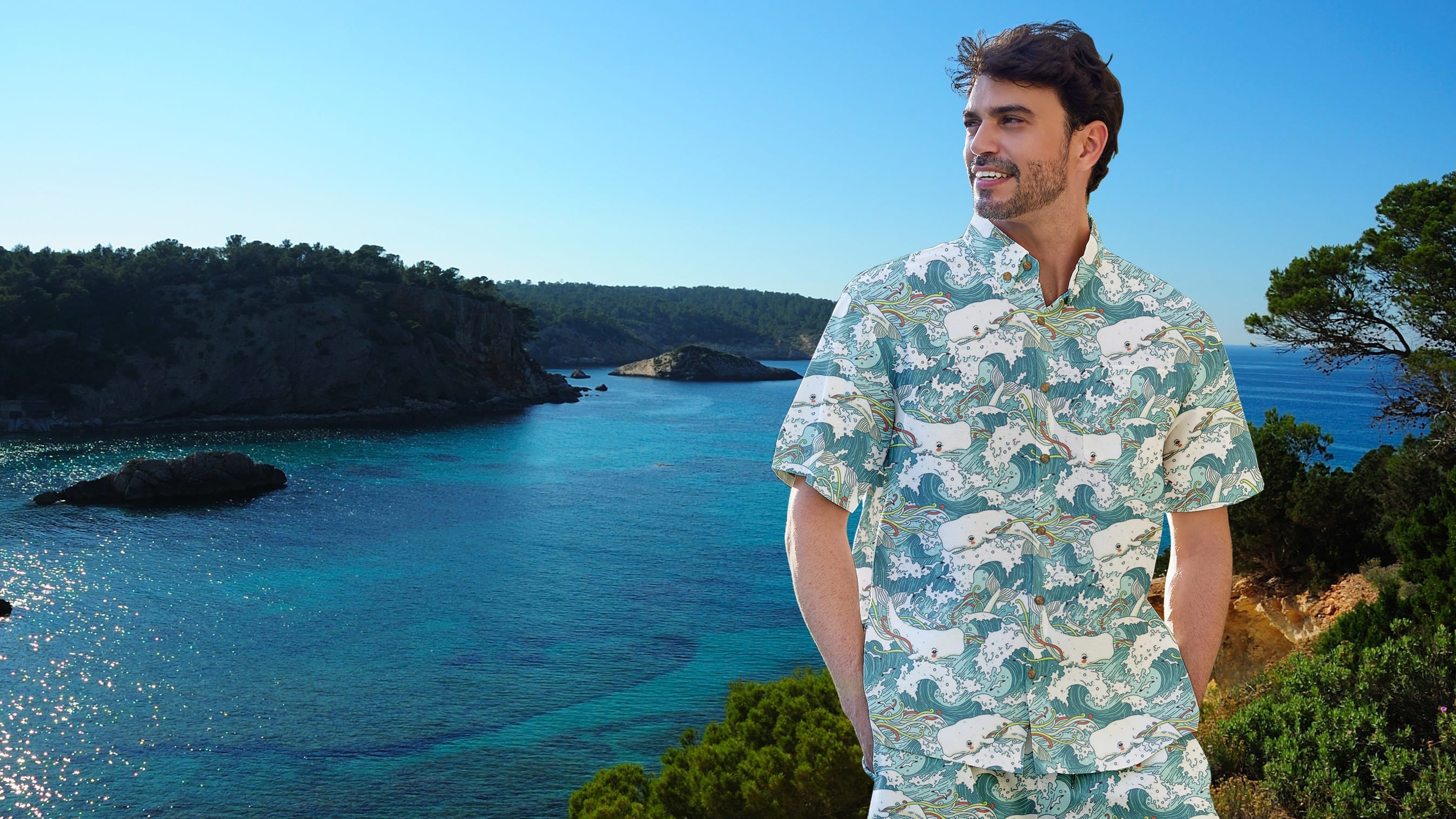 Hawaiian Shirts for Graduation Trips