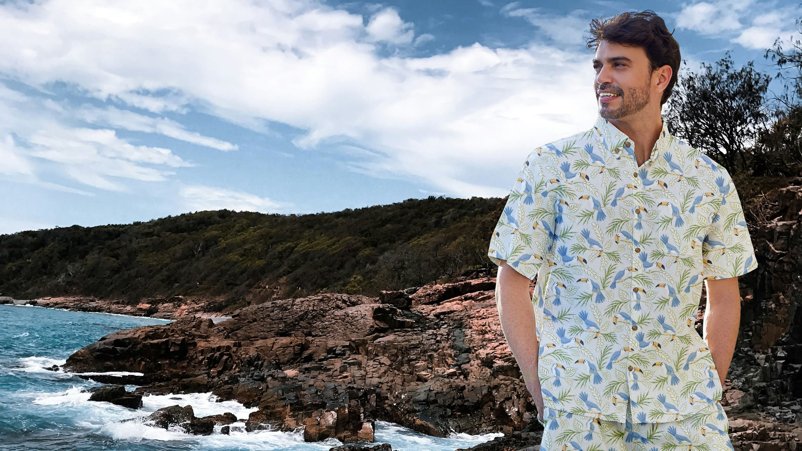 tropical shirt style 20s