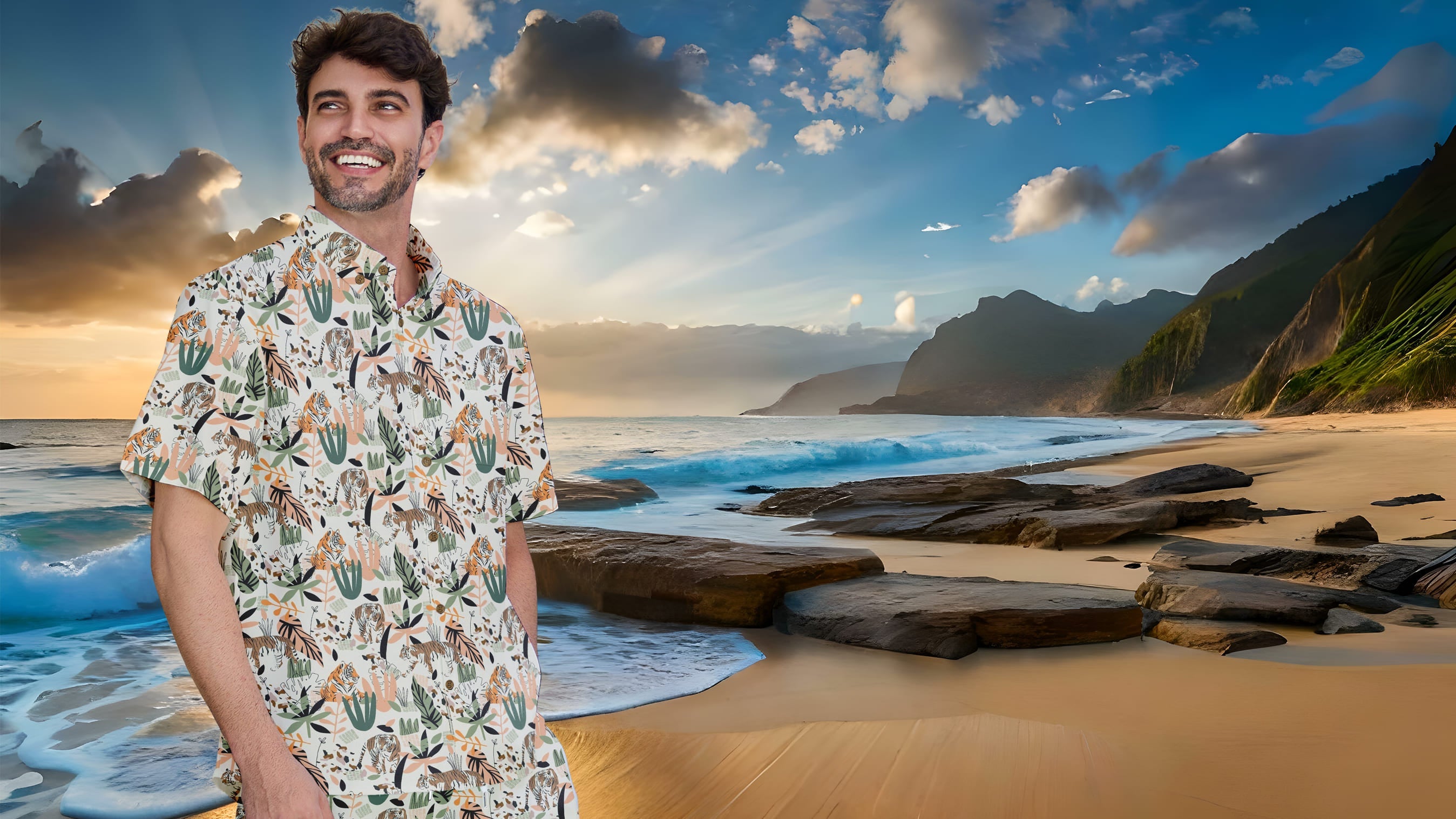 Hawaiian shirt styling