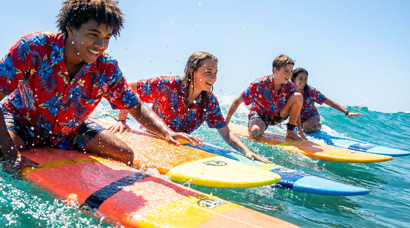 Hawaiian shirts for vacation