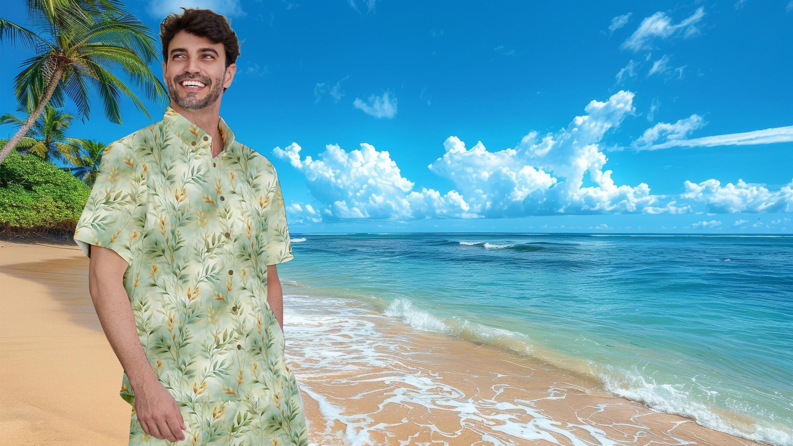 Hawaiian shirts team uniforms
