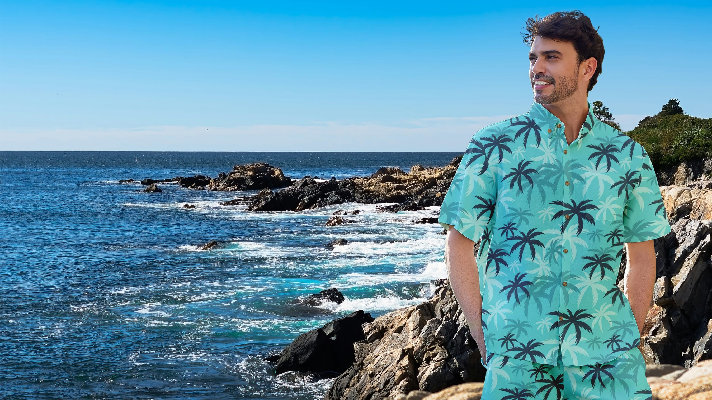 Resort-Style Hawaiian Shirts