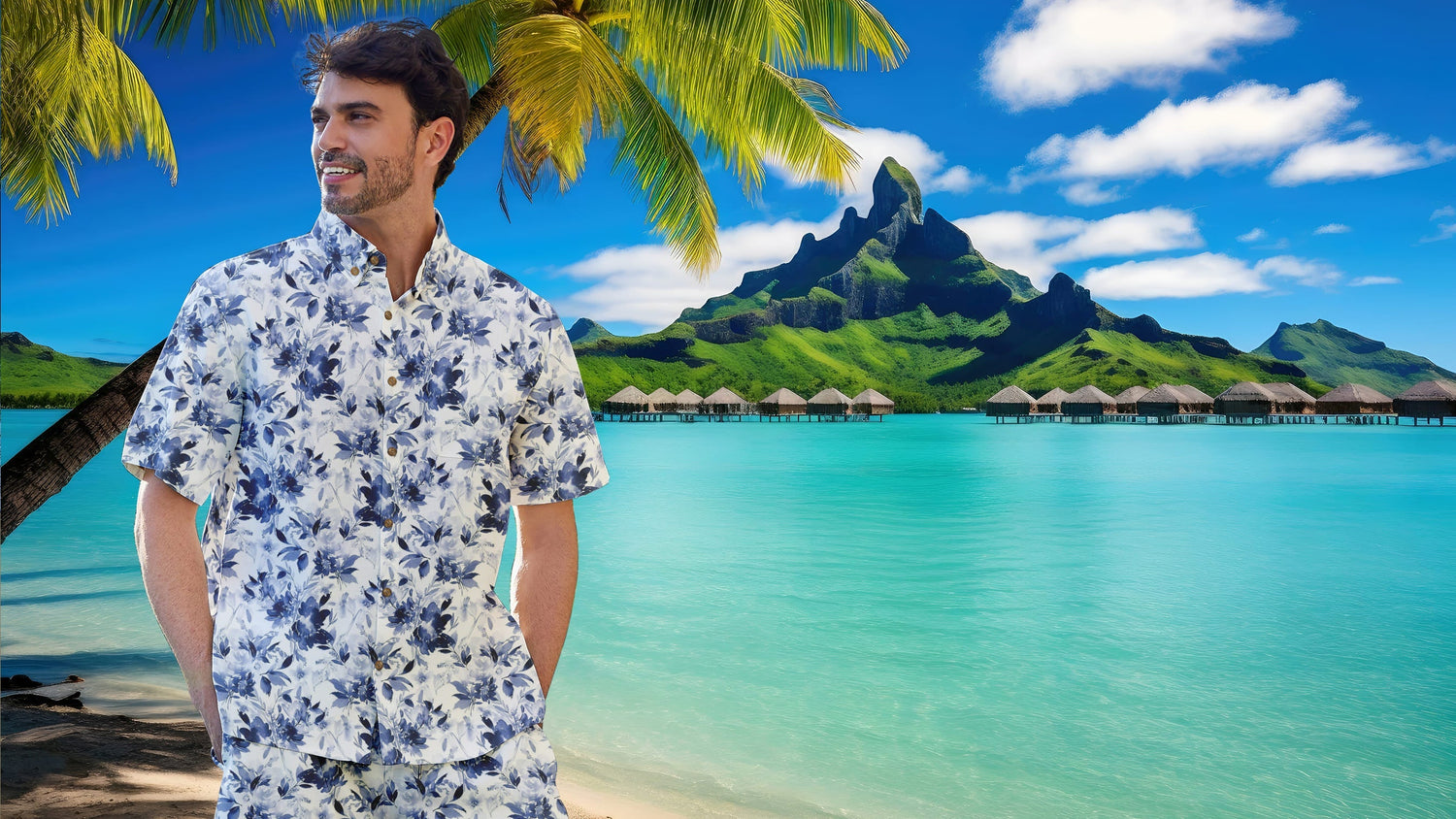 Hawaiian shirt with jeans