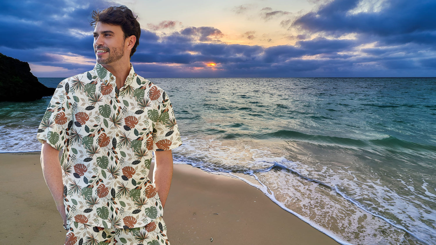 styling Hawaiian shirts men