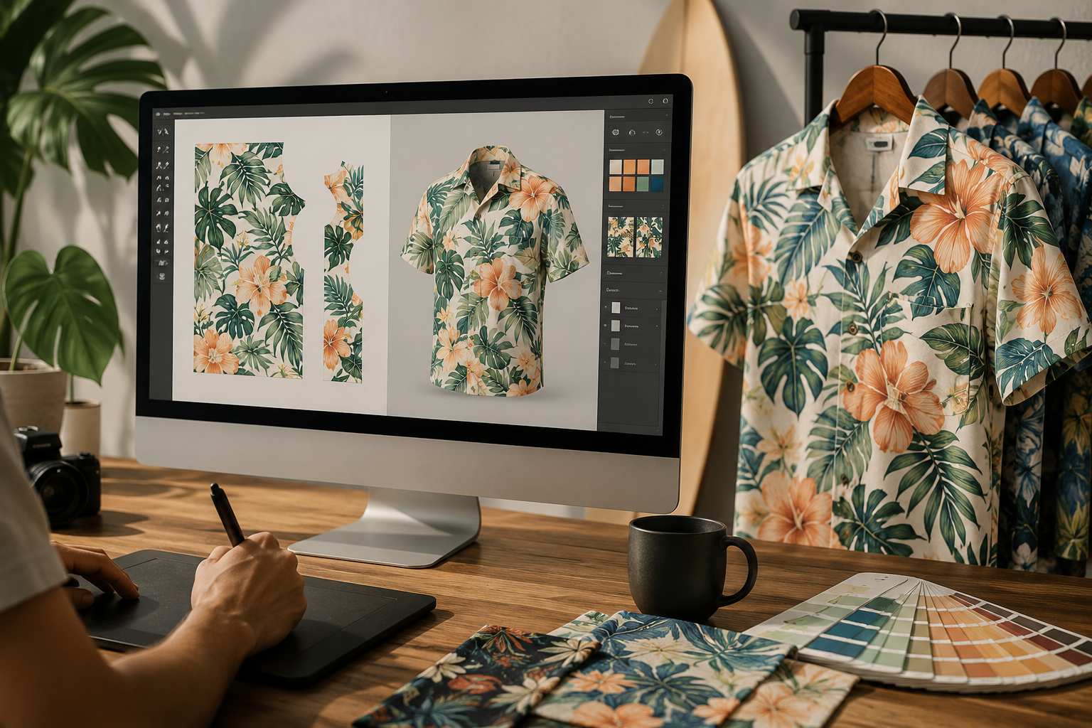 stylish Hawaiian shirts