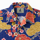 KALVERO Japanese Skyscape: collar and centered neck label.