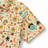 KALVERO Adventure Awaits: short sleeve hem and neat stitching.