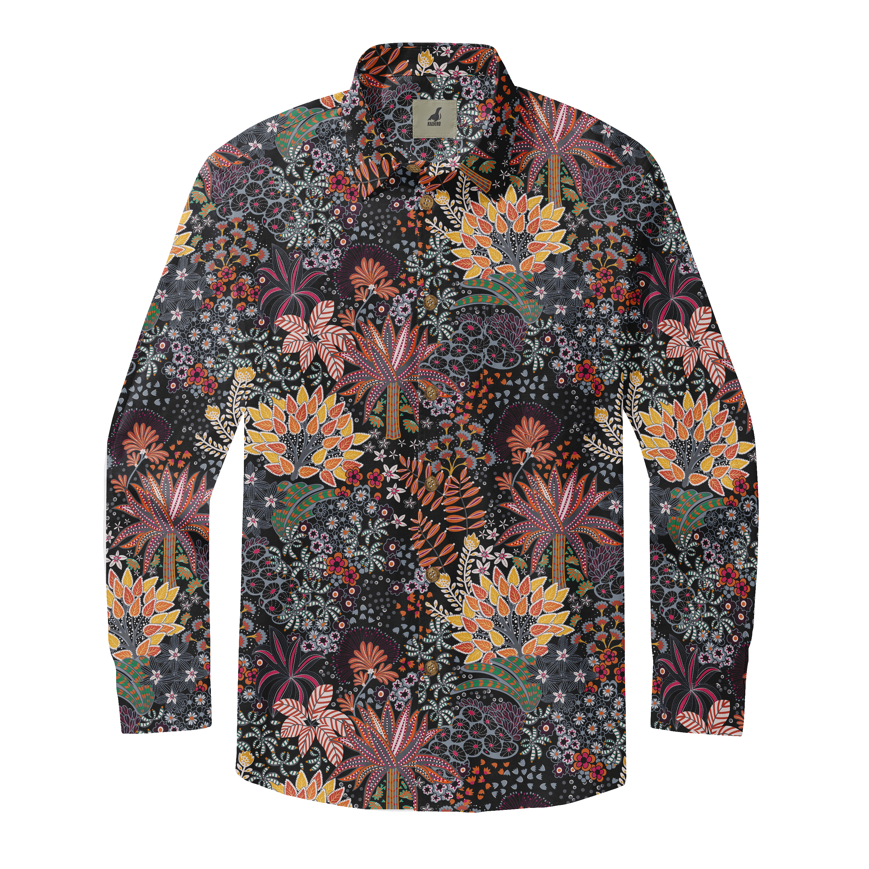 Midnight Oasis Long Sleeve Shirts