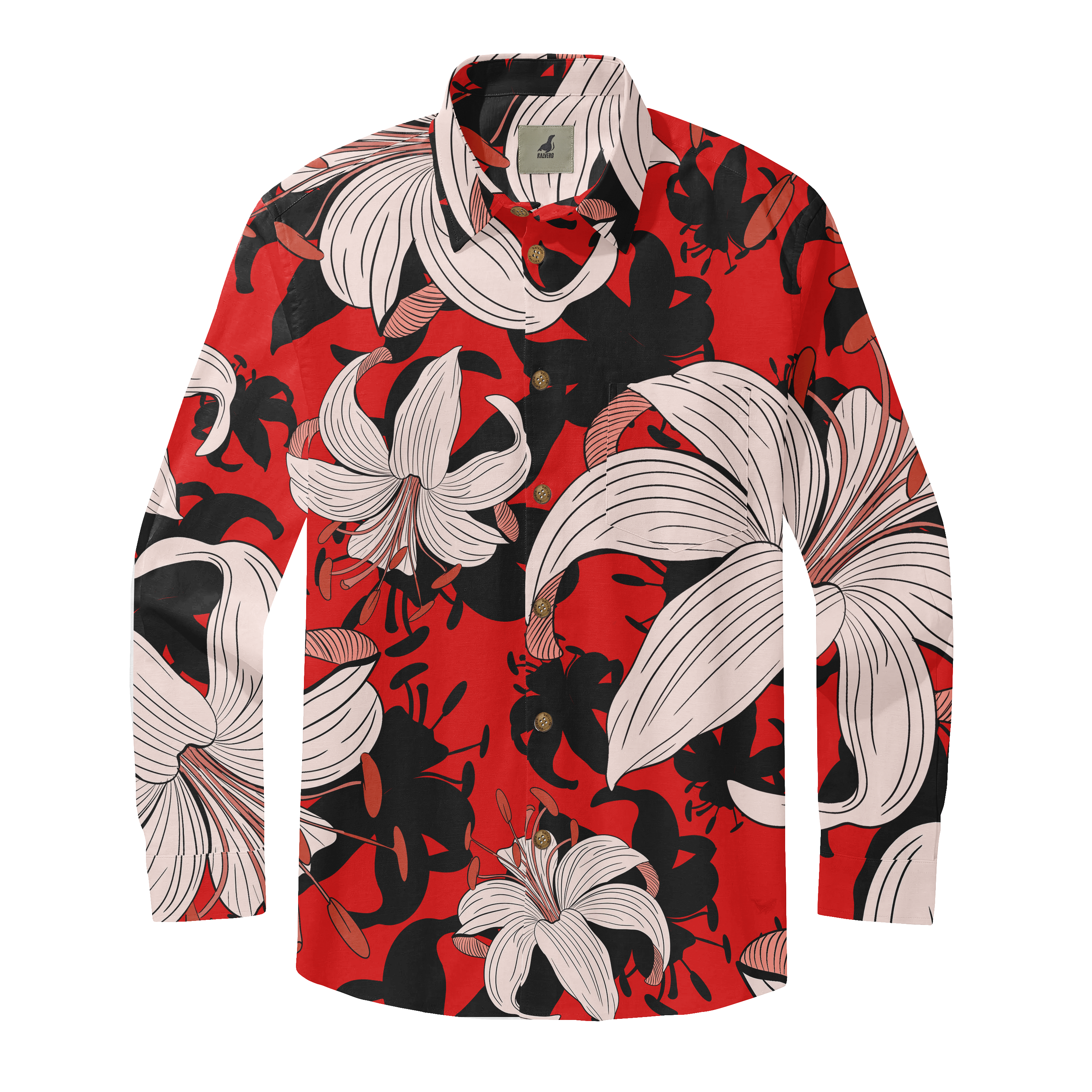 Scarlet Lily Long Sleeve Shirts