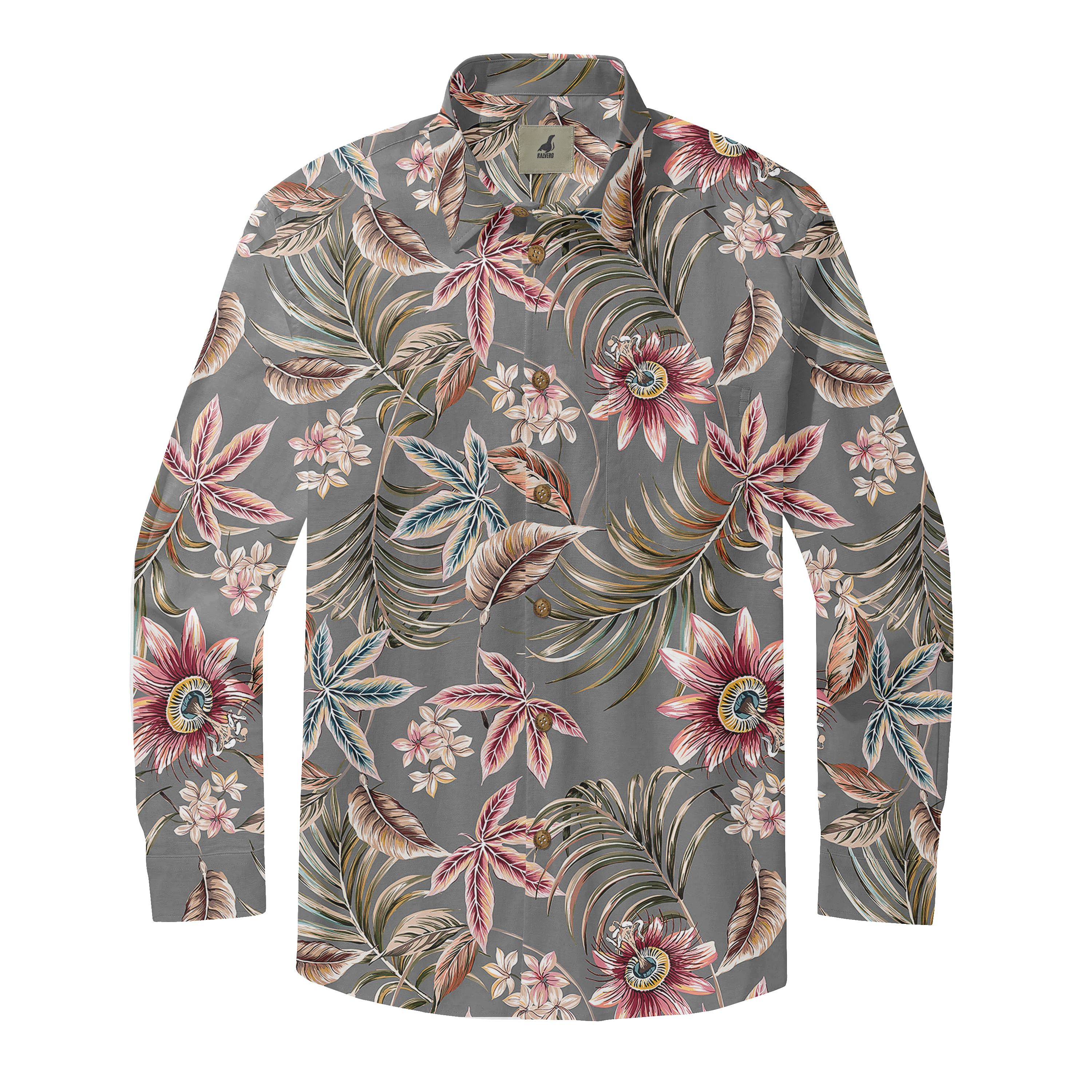 Tropical Reverie Long Sleeve Shirts